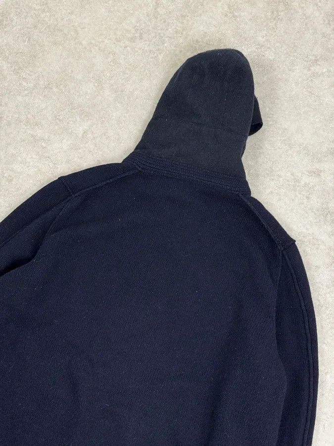 Stone Island 2000s Stone Island Navy Hooded Zip-Up Sweater Size US M / EU 48-50 / 2 - 7 Thumbnail