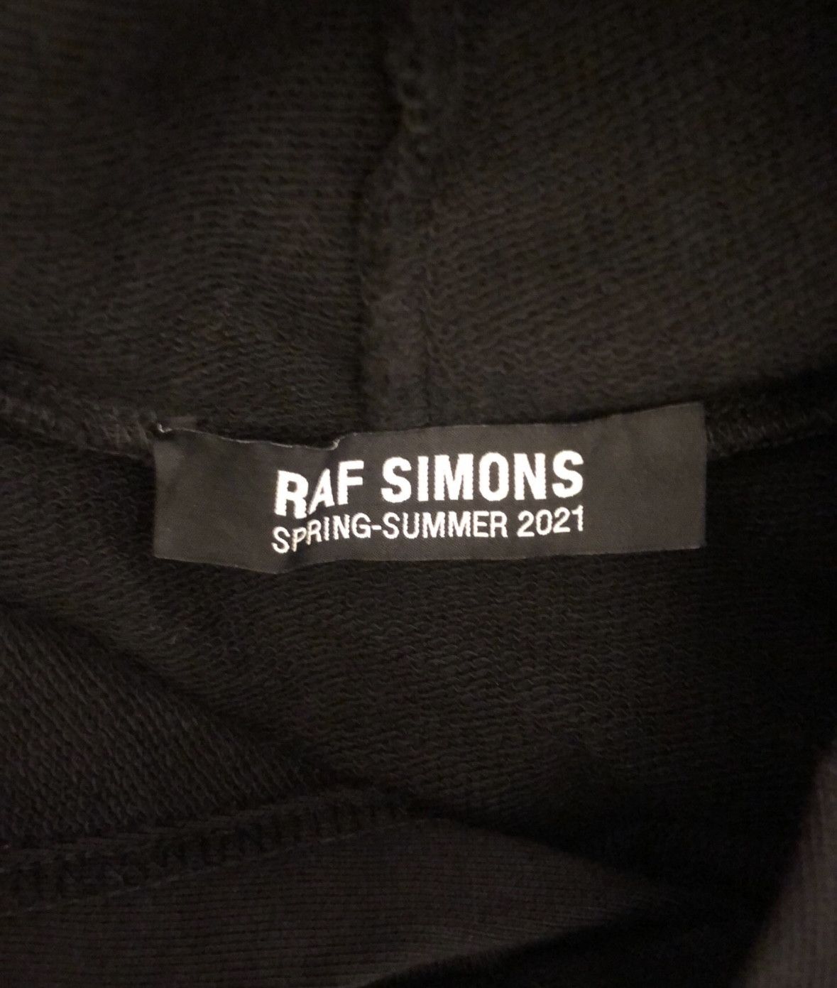 Raf Simons Raf Simons TV Slogan Sleeveless Hooded Sweatshirt Size US M / EU 48-50 / 2 - 3 Thumbnail