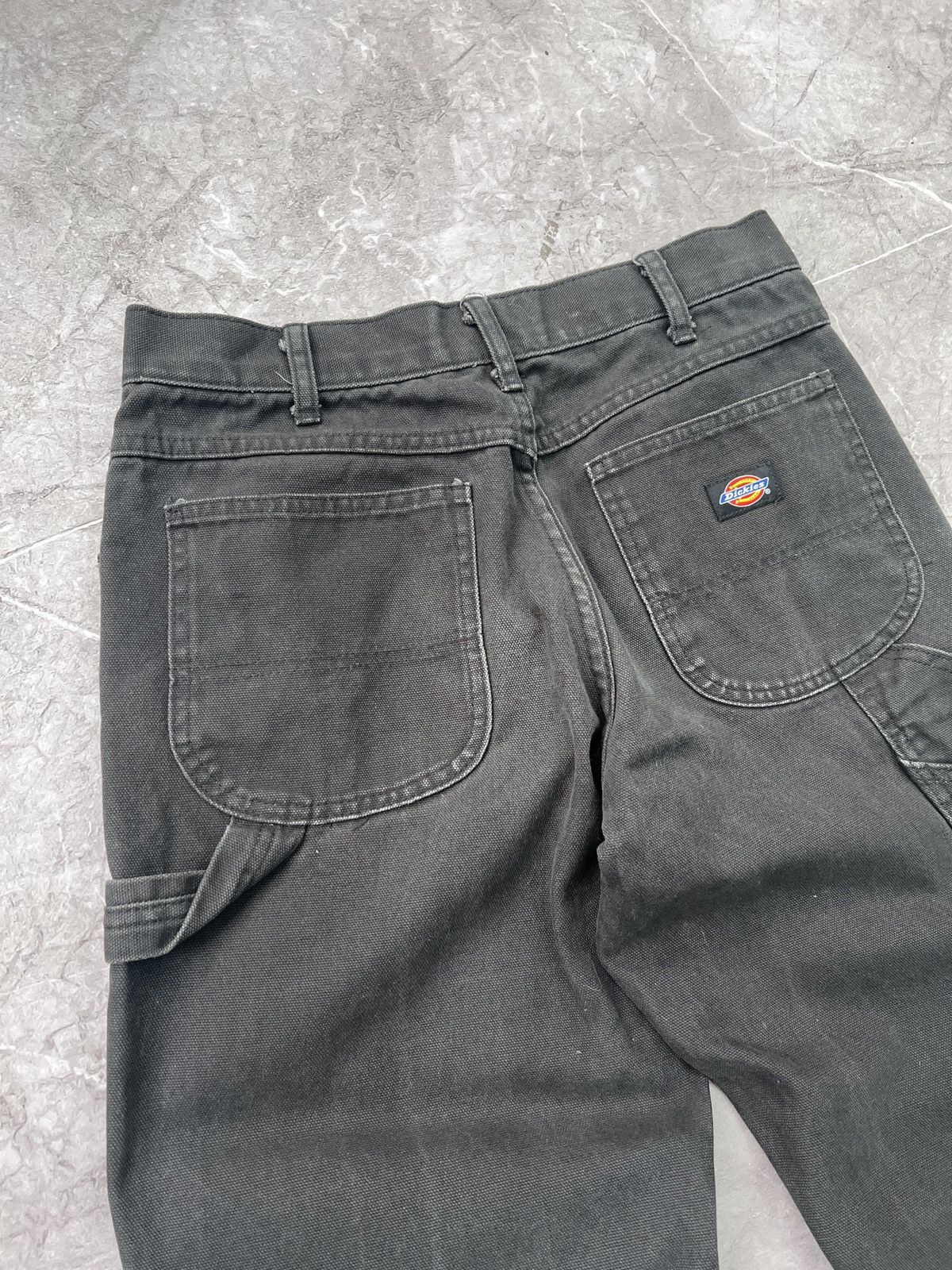 Dickies × Vintage Vintage DICKIES CARPENTER CARGO WORK DISTRESSED PANTS SKATER Size US 30 / EU 46 - 4 Thumbnail
