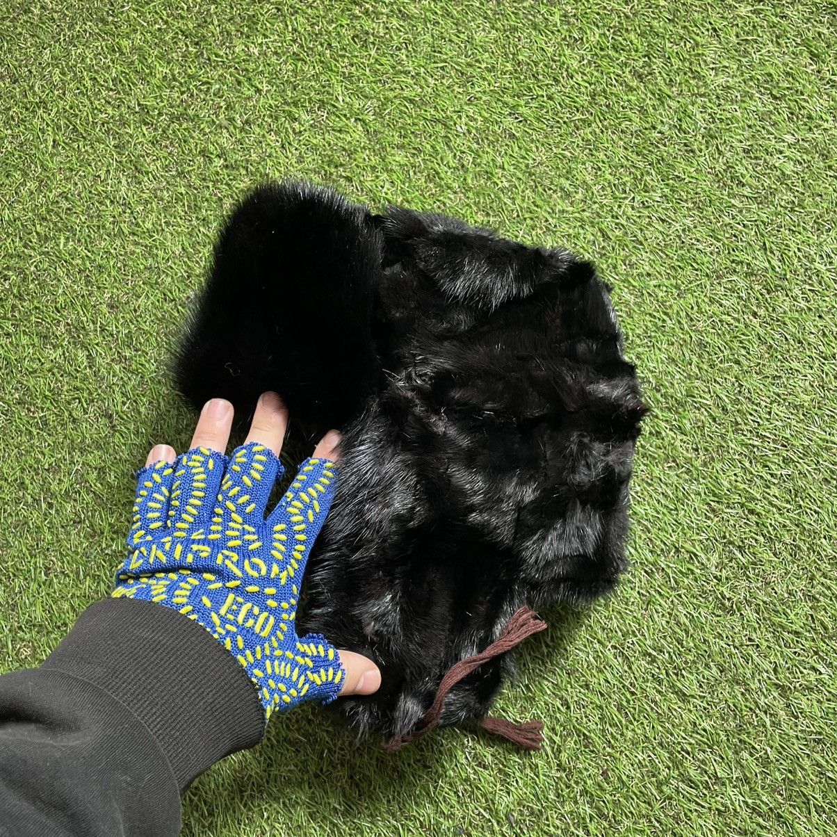 Hysteric Glamour All Black Fur Trapper Hat – Glossy Archive Coldwear Piece Size ONE SIZE - 1 Thumbnail