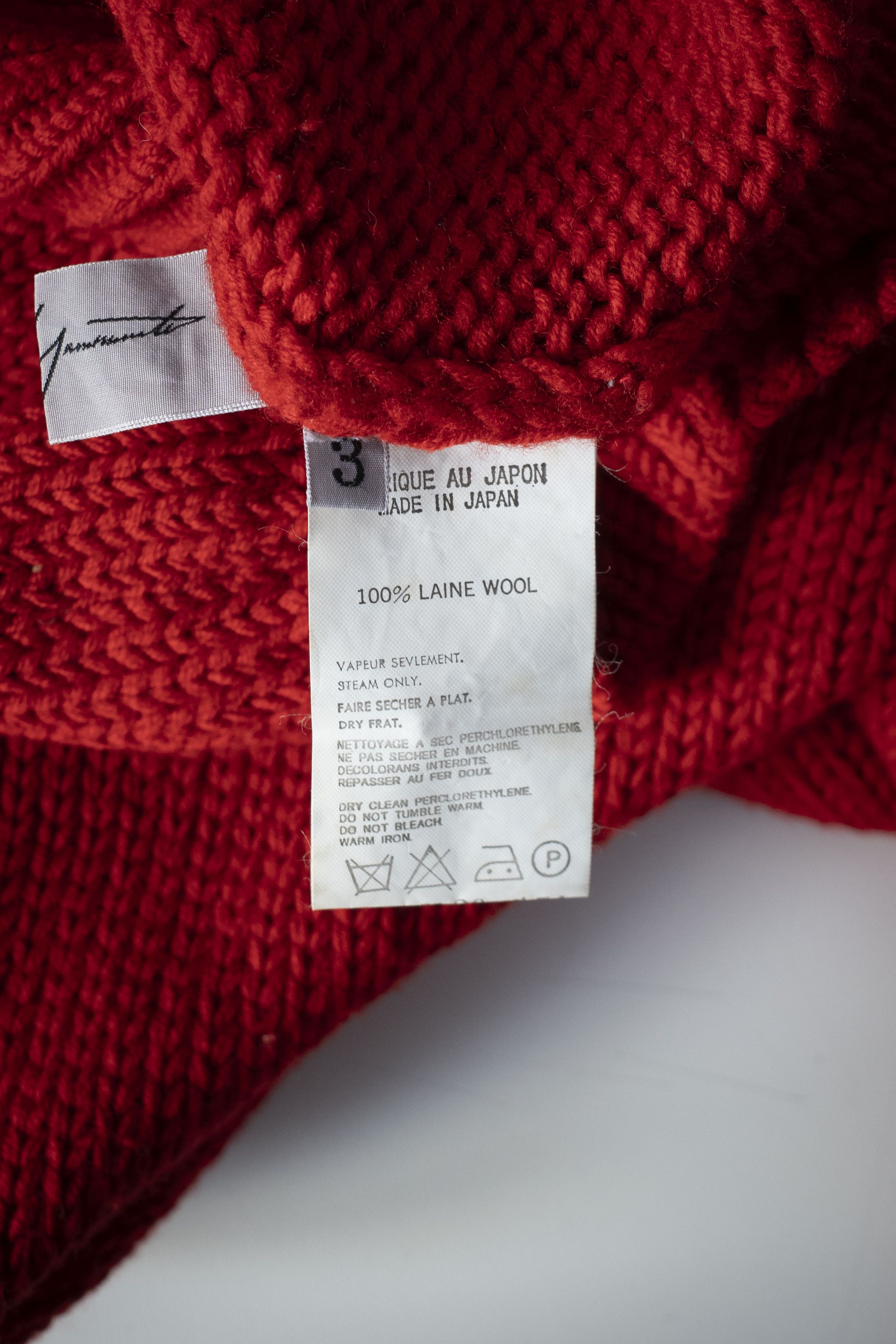 Yohji Yamamoto Yohji Yamamoto Wool Sweater Size US M / EU 48-50 / 2 - 6 Thumbnail