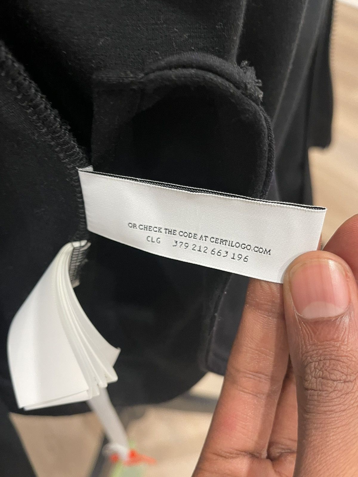 Off-White Off‑White Logo Black Track Zip‑Up Jacket S Size US S / EU 44-46 / 1 - 11 Thumbnail