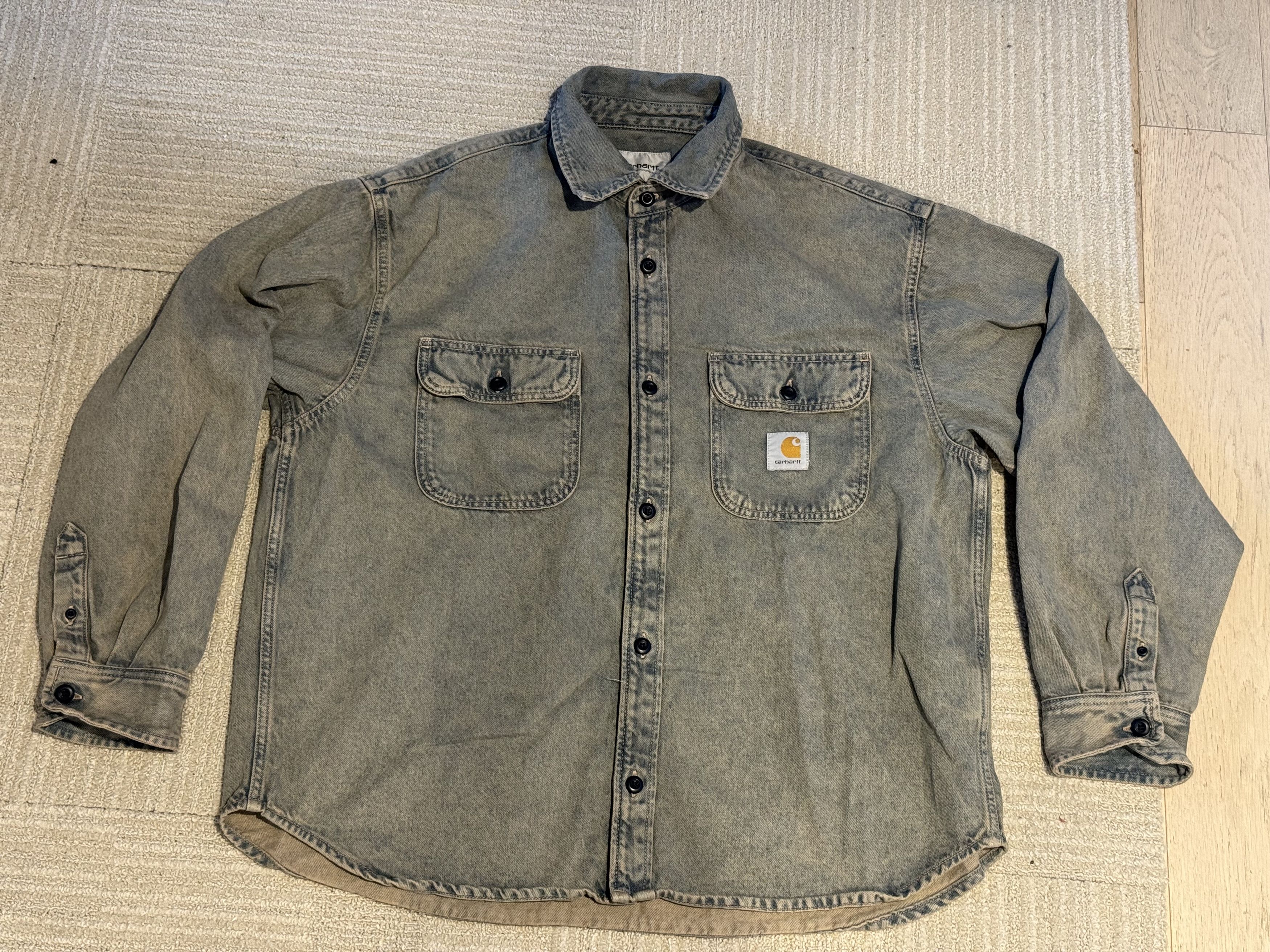 Carhartt Wip Carhartt WIP denim shirt Size US M / EU 48-50 / 2 - 1 Thumbnail