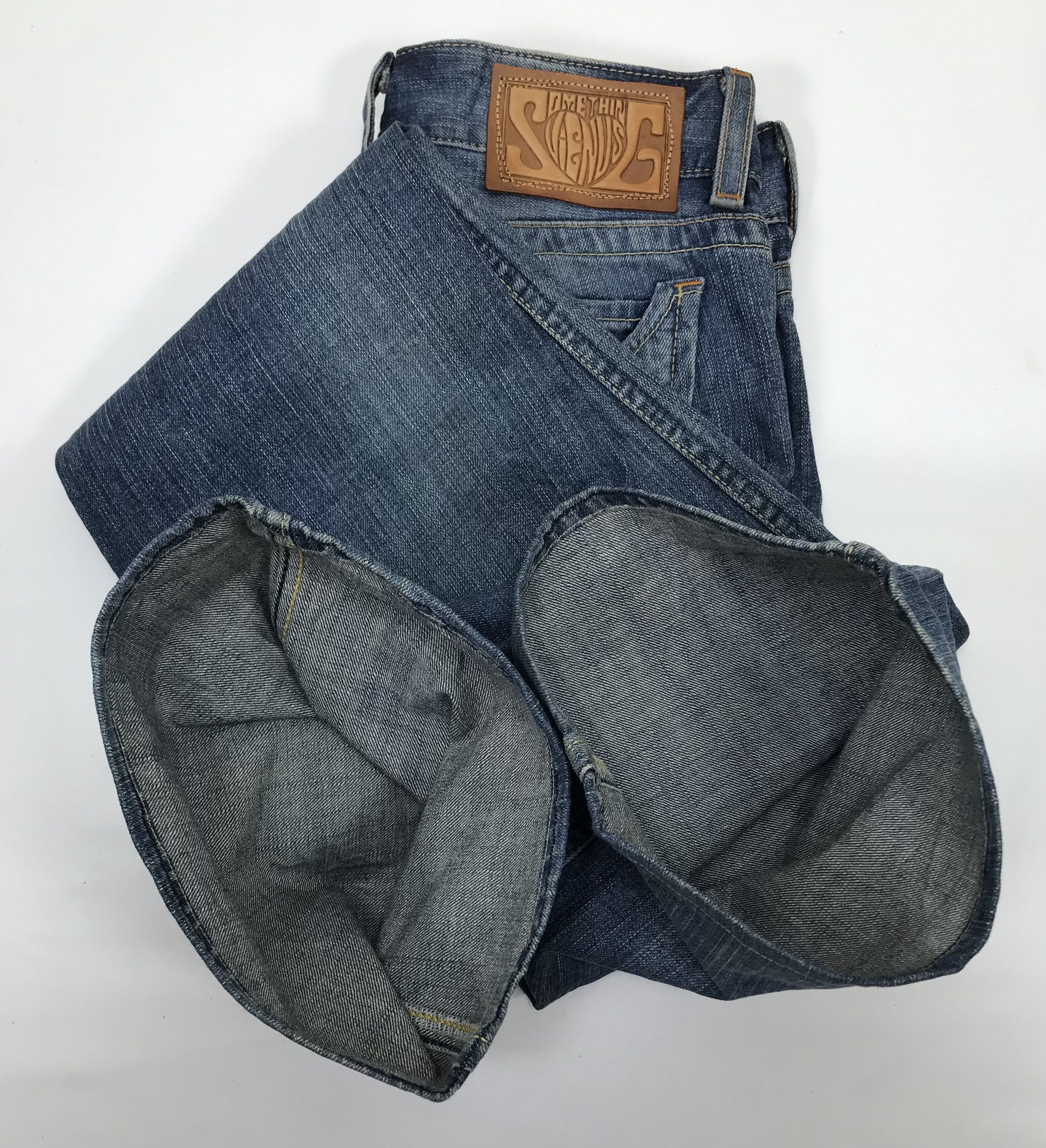 Edwin Vintage Edwin Blue Wash Flare Jeans Bell Bottom Denim Size 30" / US 8 / IT 44 - 13 Thumbnail