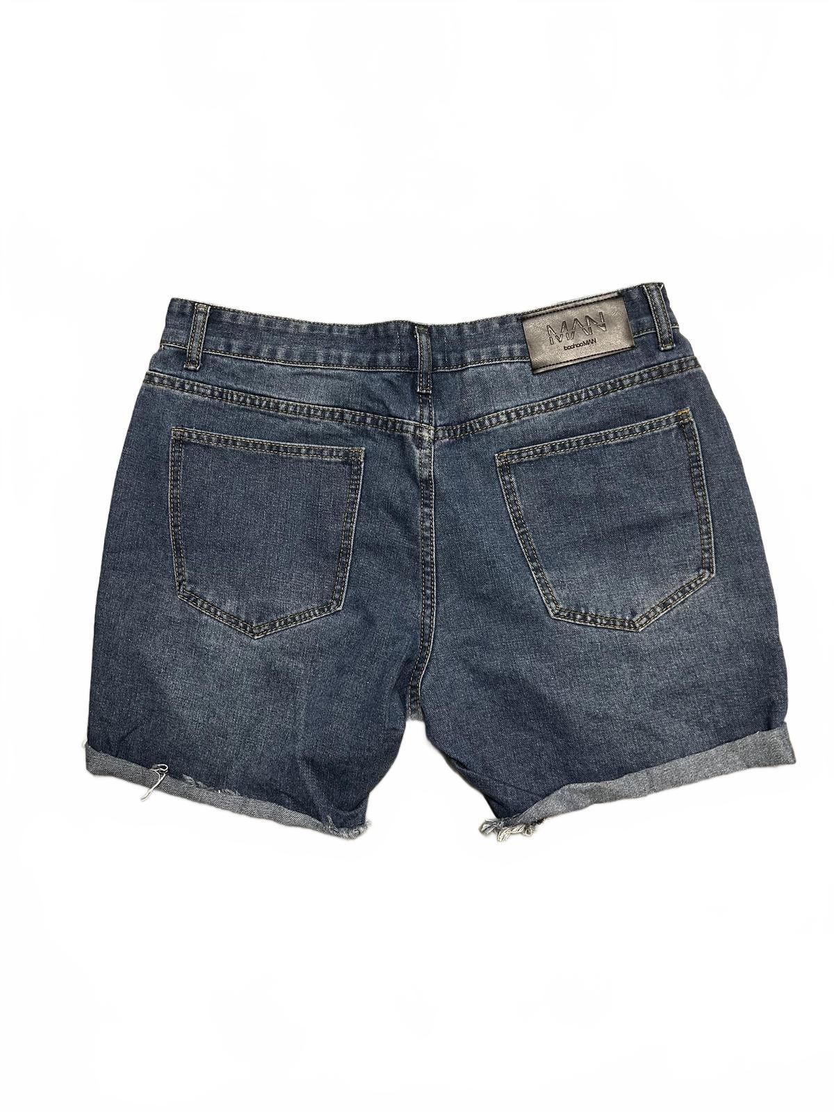 7 For All Mankind Classic Denim Distressed Shorts by MAN - Size 34 Size US 34 / EU 50 - 4 Thumbnail