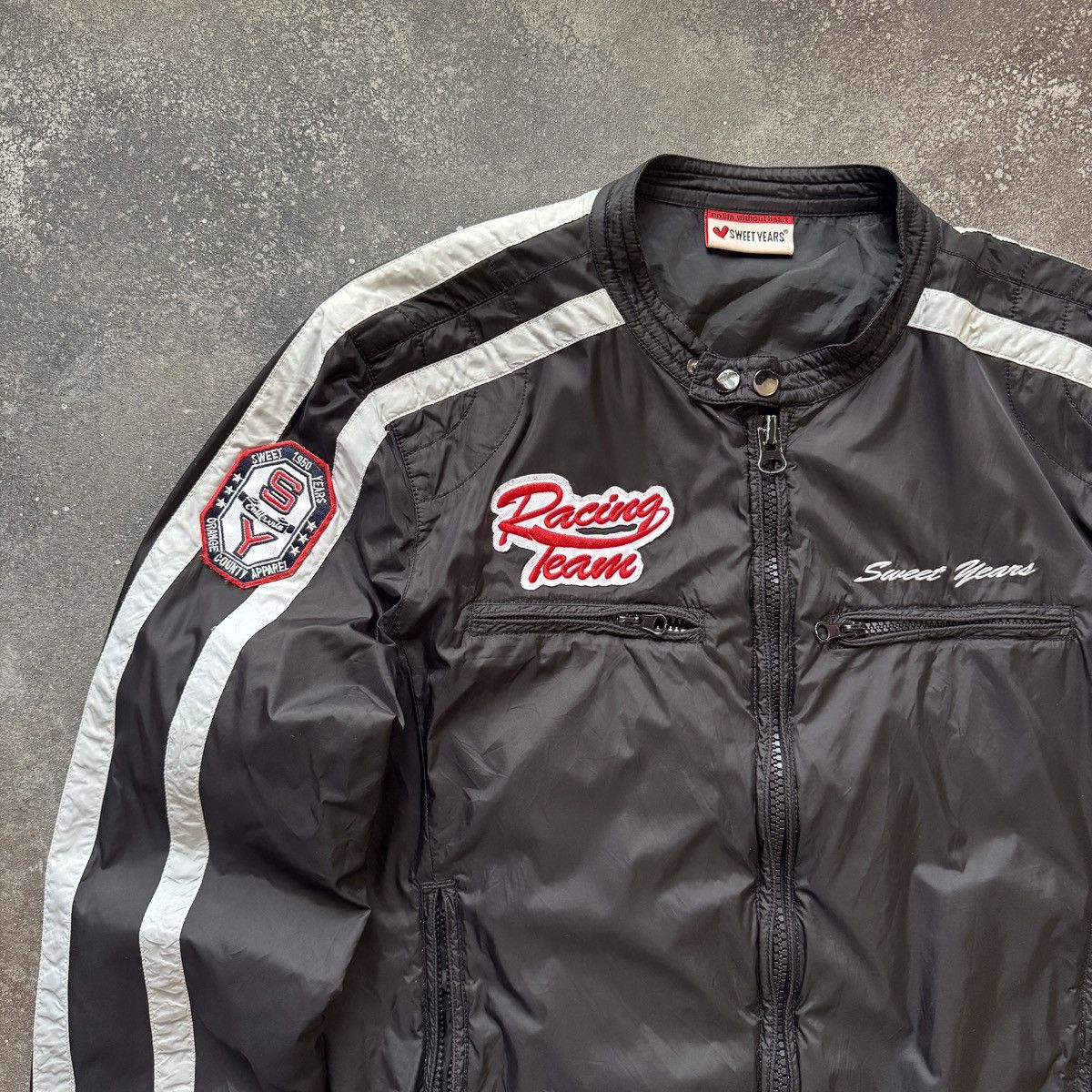 Hysteric Glamour Amazing Vintage Punk Rave Y2K Patched Racing Jacket Size US L / EU 52-54 / 3 - 4 Thumbnail