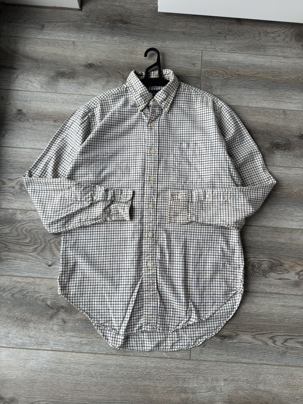 Polo Ralph Lauren Vintage Polo Ralph Lauren Plaid Long Sleeve Men's Shirt Size US M / EU 48-50 / 2 - 1 Thumbnail