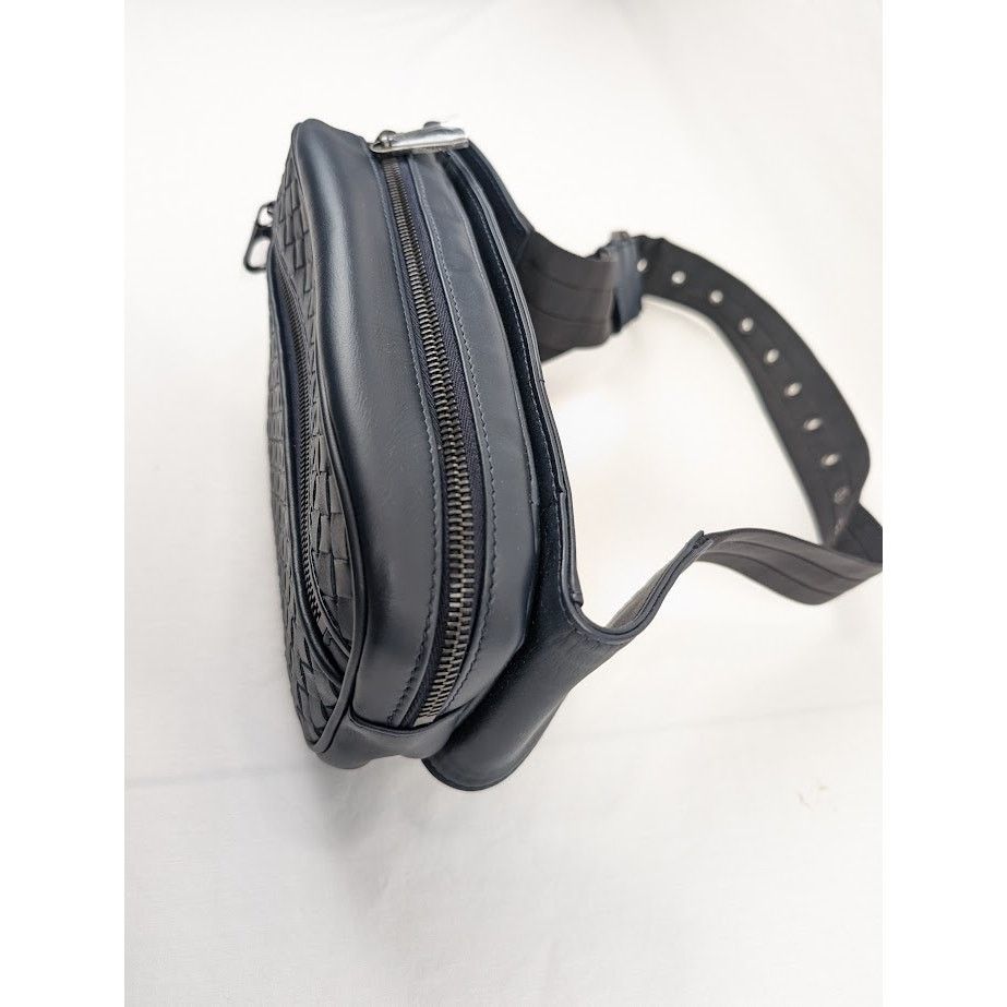 Bottega Veneta o1rshd1 / Intrecciato Ribbon Belt Bag in Dark Blue Size ONE SIZE - 10 Thumbnail
