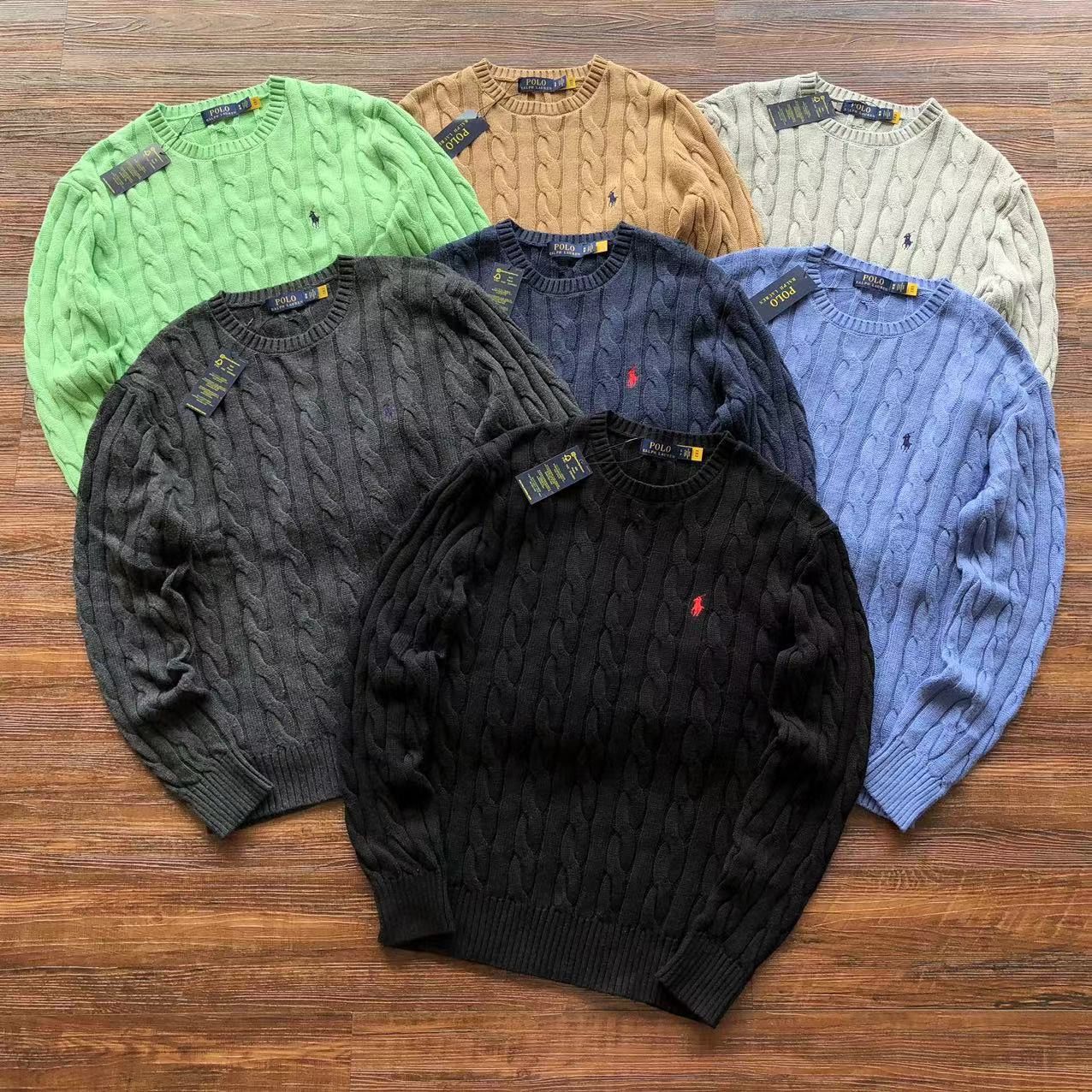 Polo Ralph Lauren RALPH LAUREN BLACK SWEATER Size US L / EU 52-54 / 3 - 8 Thumbnail
