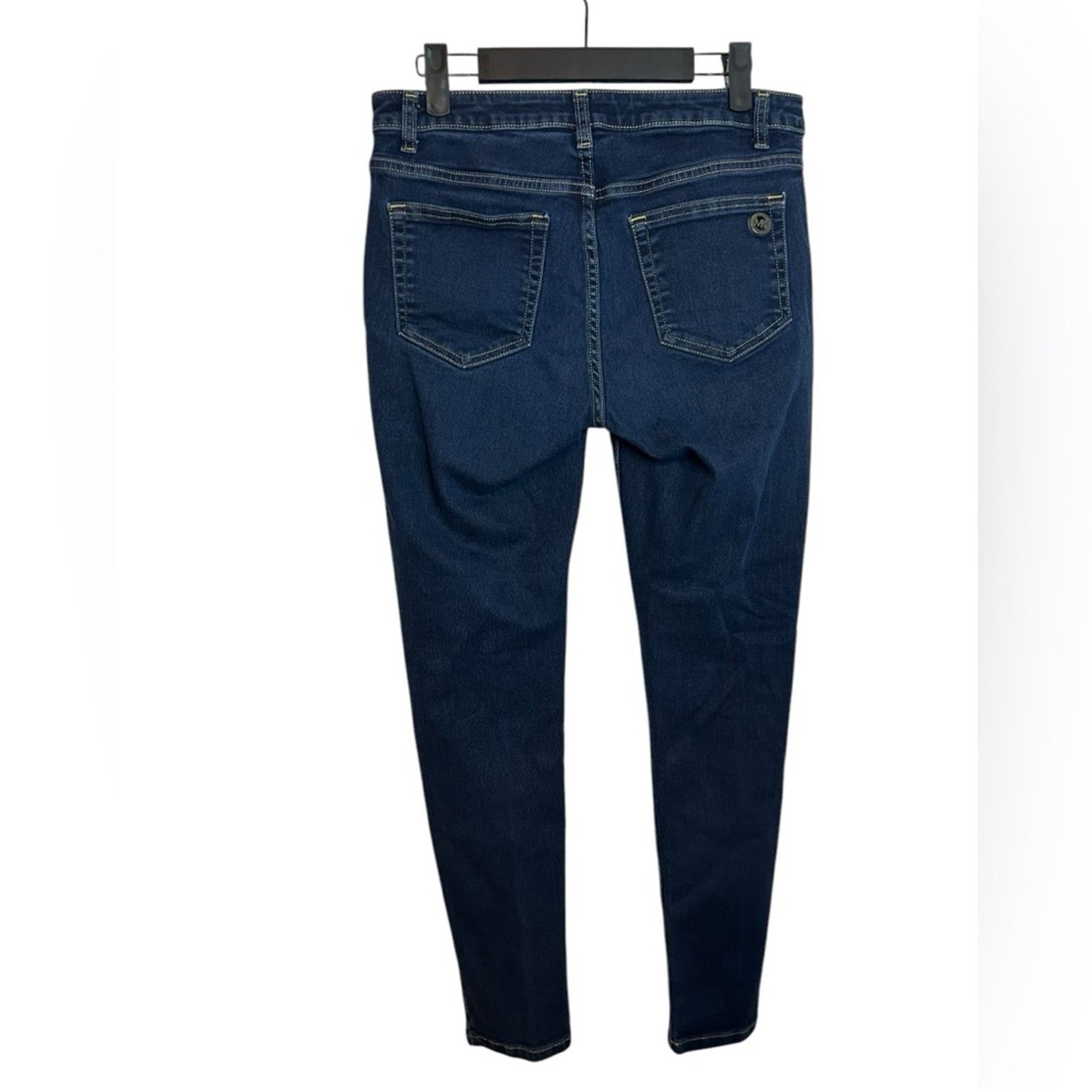 Michael Kors Michael Michael Kors Dark Wash Izzy Skinny Jeans Size 28" / US 6 / IT 42 - 2 Thumbnail