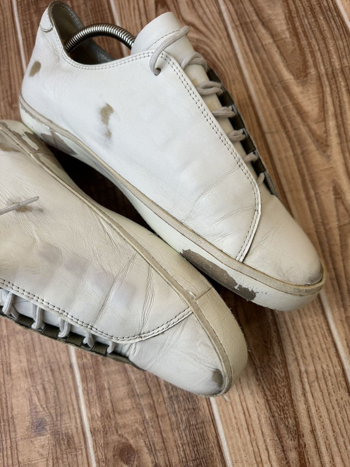 Golden Goose Golden Goose GGDB Superstar White Leather Lowtop Sneaks Size US 9 / EU 42 - 10 Thumbnail