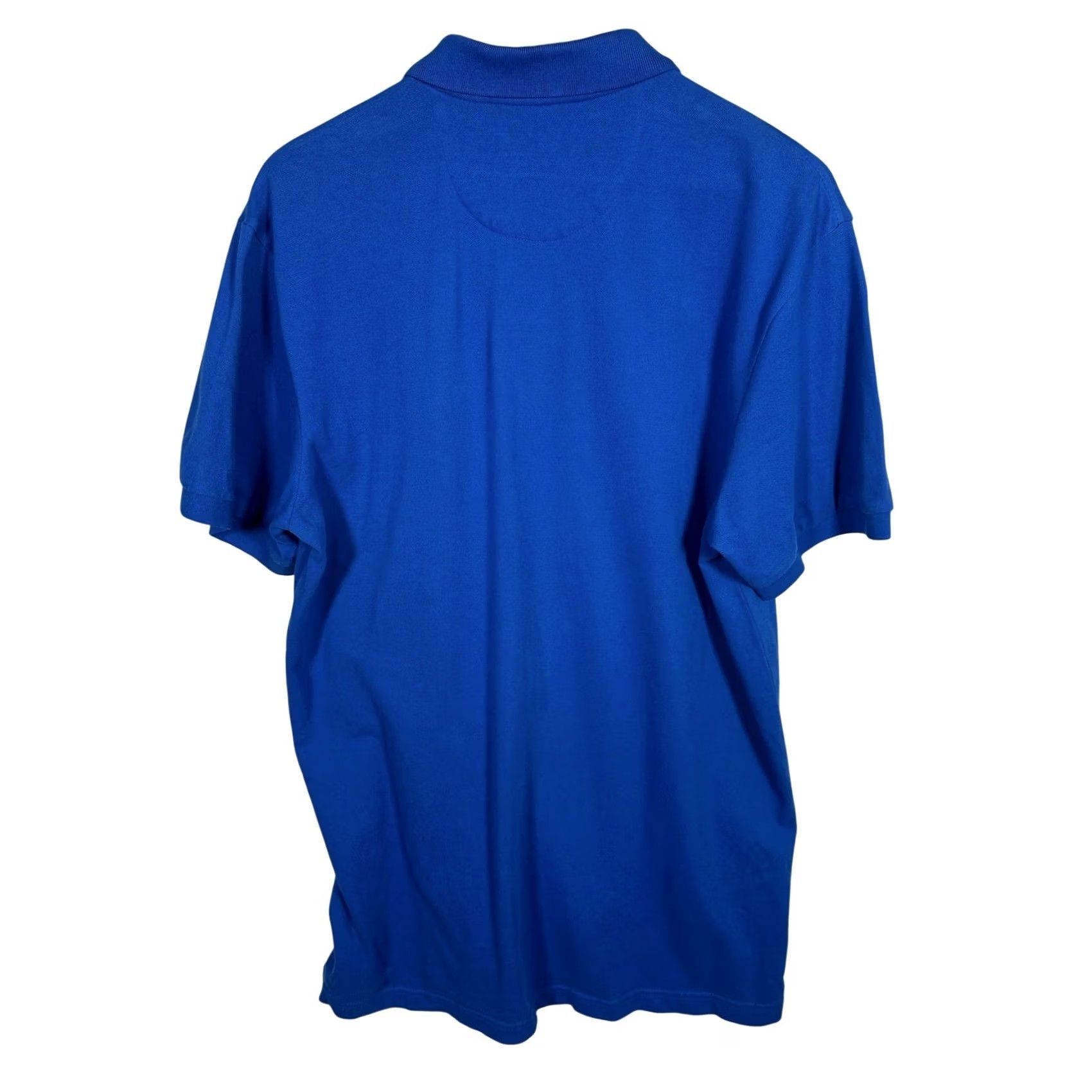 Chaps Chaps Polo Shirt Mens Royal Blue Short Sleeve Size L Logo Embroidered Cotton Classic Stretch Shirt Size US L / EU 52-54 / 3 - 3 Thumbnail