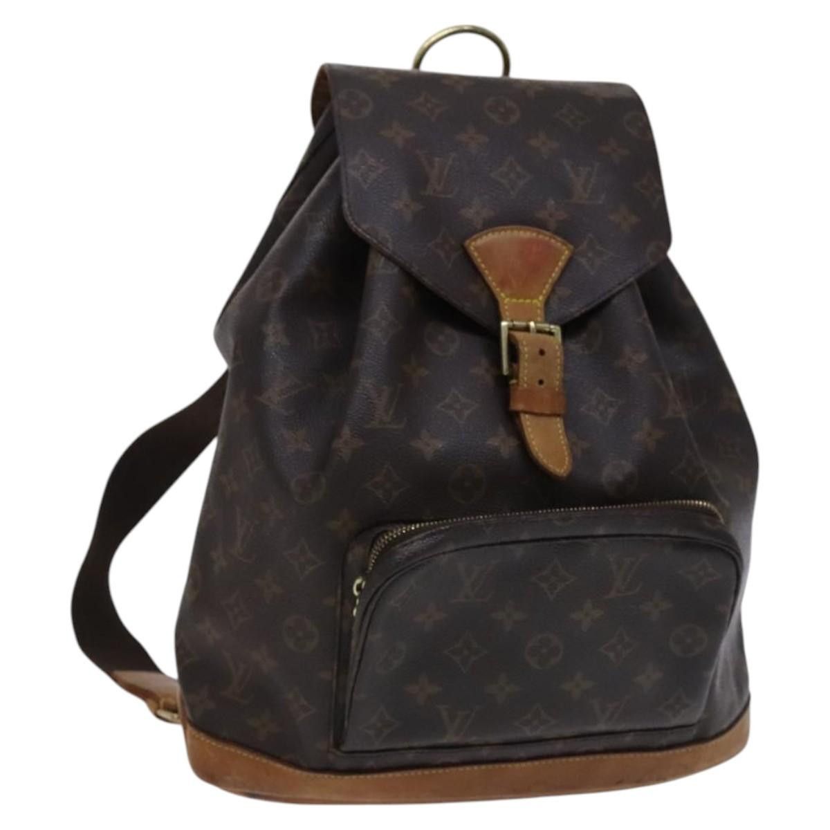 Louis Vuitton LOUIS VUITTON Monogram Montsouris GM Backpack M51135 Size ONE SIZE - 1 Thumbnail
