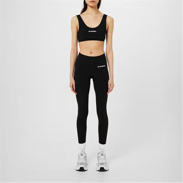 Jil Sander o1g2r1mq1024 Legging in Black Size 31" - 6 Thumbnail