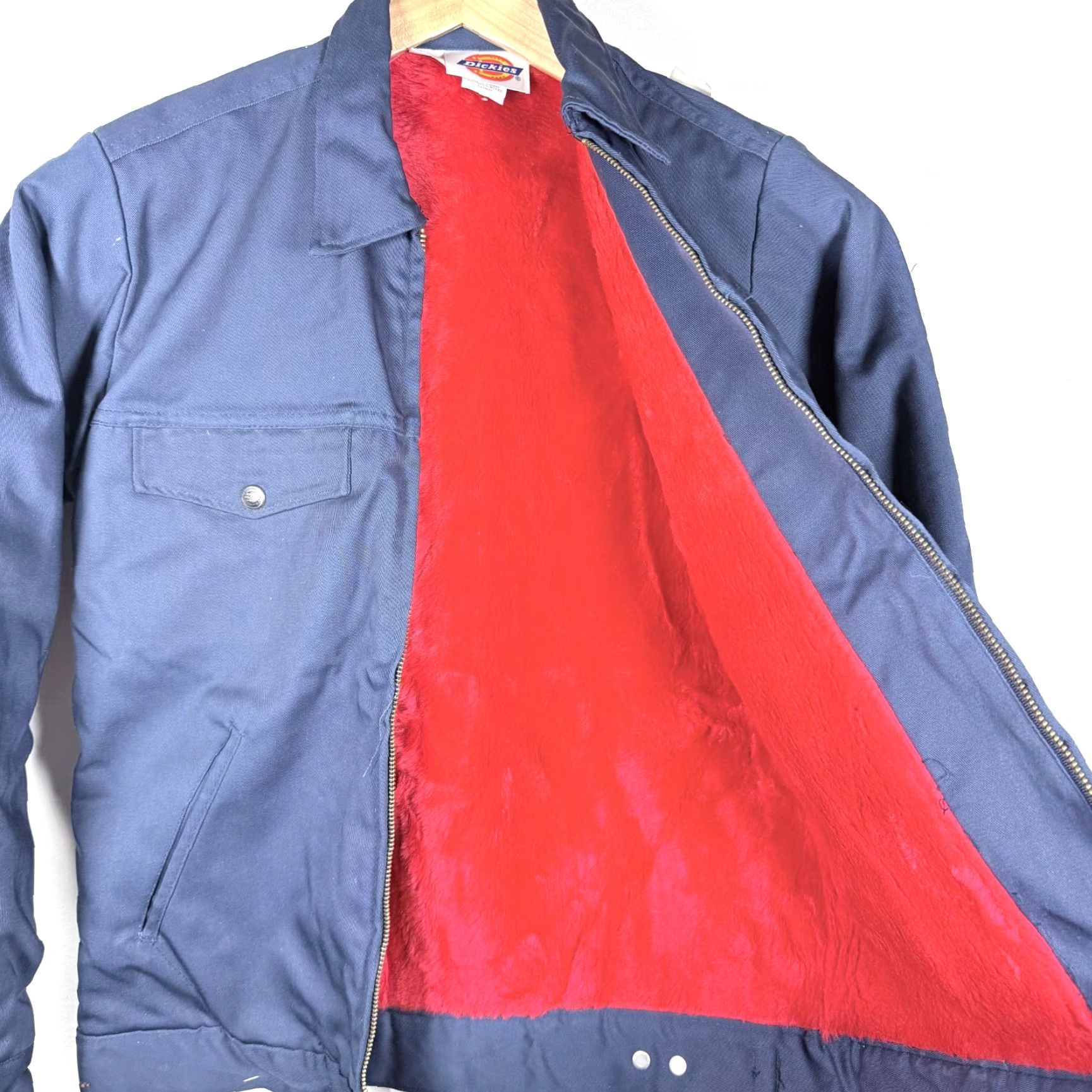 Dickies VTG Dickies Fleece Lined Work Jacket Blue Full Zip Mens Jacket Size 34/36 Winter Fall NWT Vintage Dickies Size US S / EU 44-46 / 1 - 5 Thumbnail