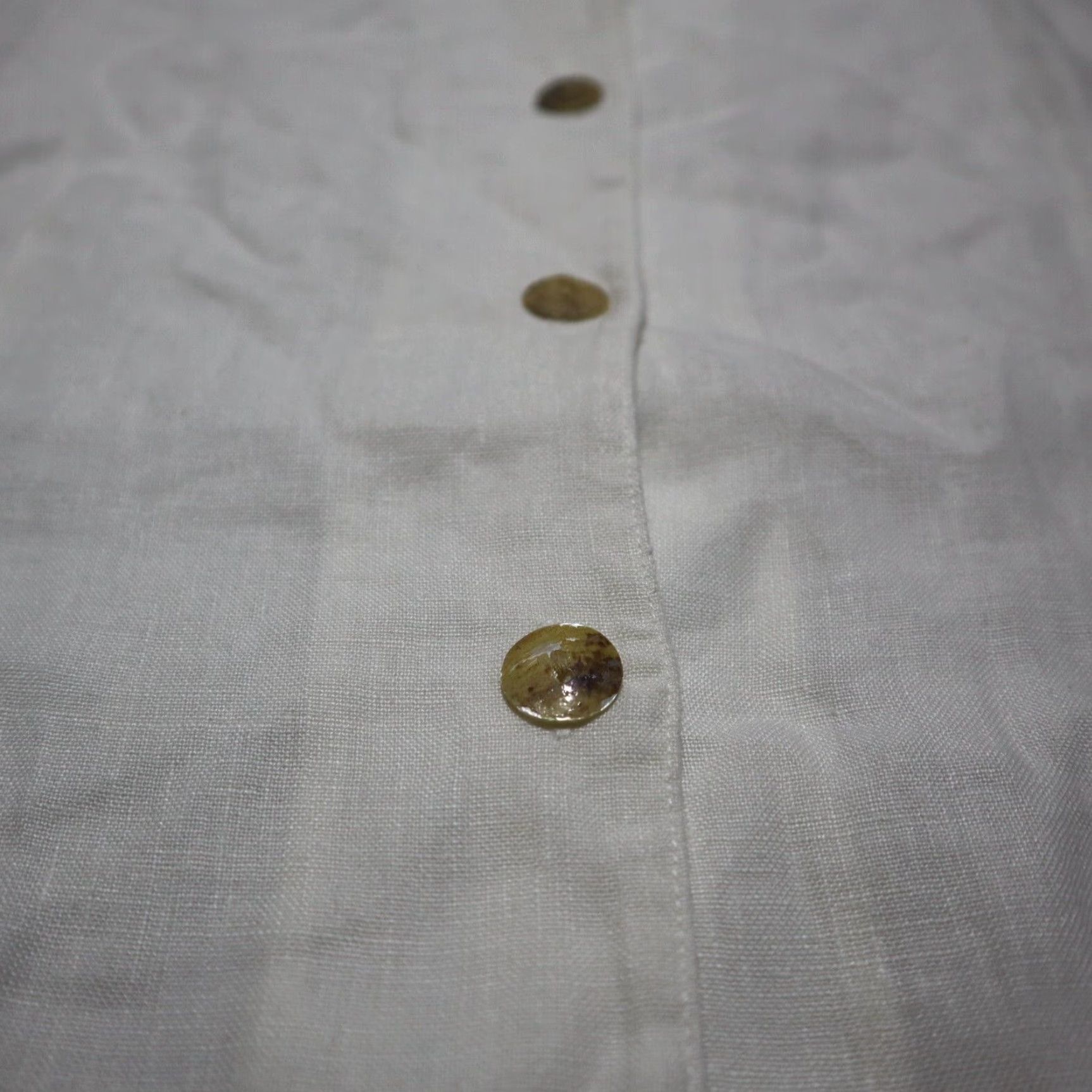 Orvis Orvis Shirt Women Adult 14 White Button-Up Short Sleeve Dress Shirt Buttons Shopwear Size XL / US 12-14 / IT 48-50 - 4 Thumbnail