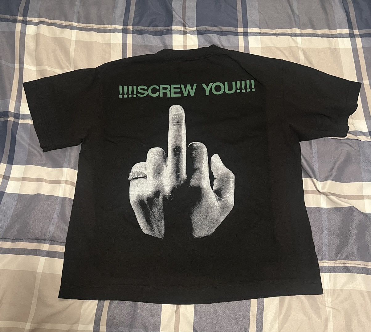 Greedy Unit Greedy Unit Screw You T-Shirt Size Small Size US S / EU 44-46 / 1 - 2 Thumbnail