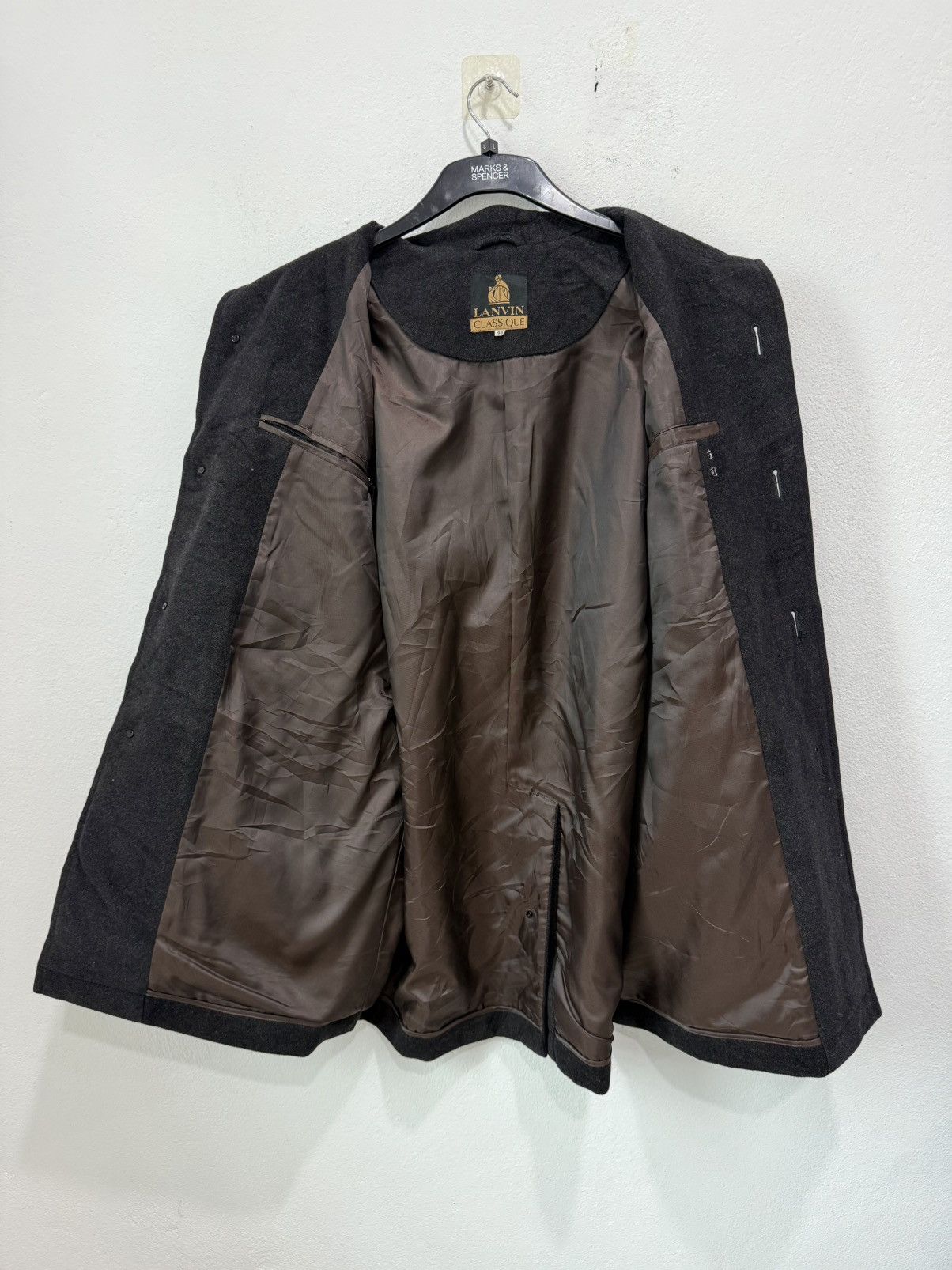 Lanvin Vintage Lanvin Classique Jacket, Wool Button Double Pocket Size US M / EU 48-50 / 2 - 9 Thumbnail