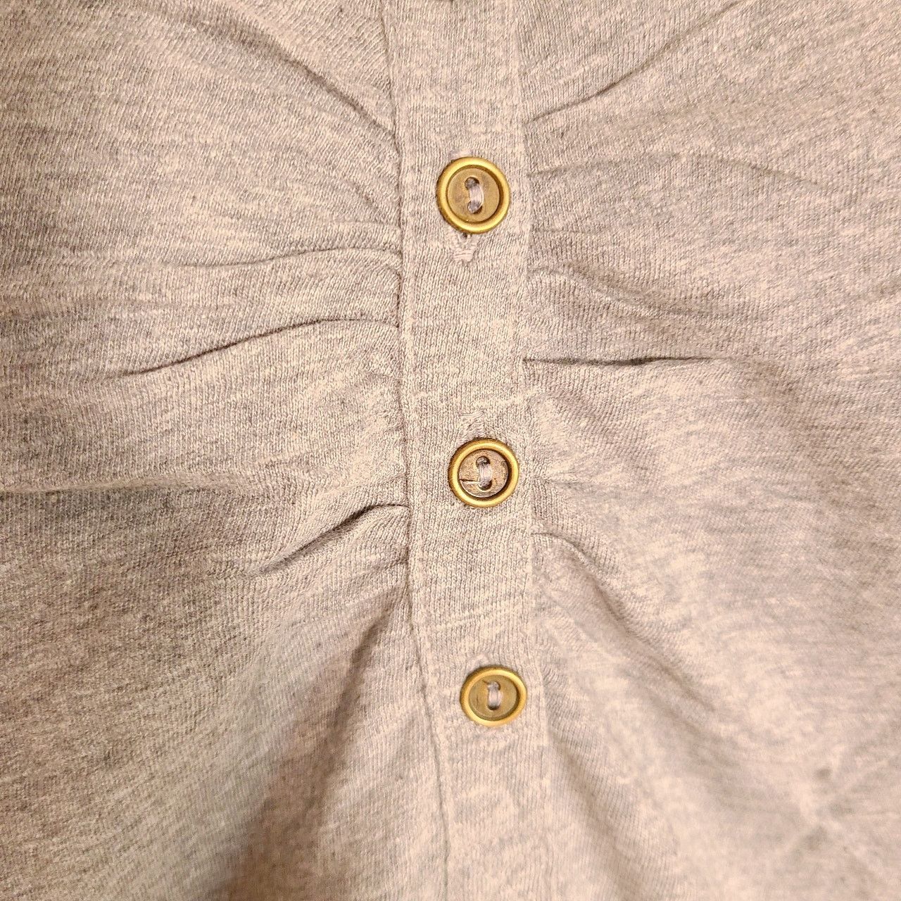 Faded Glory Faded Glory gray long sleeve shirt size 2x Size XXL / US 16-18 / IT 52-54 - 5 Thumbnail