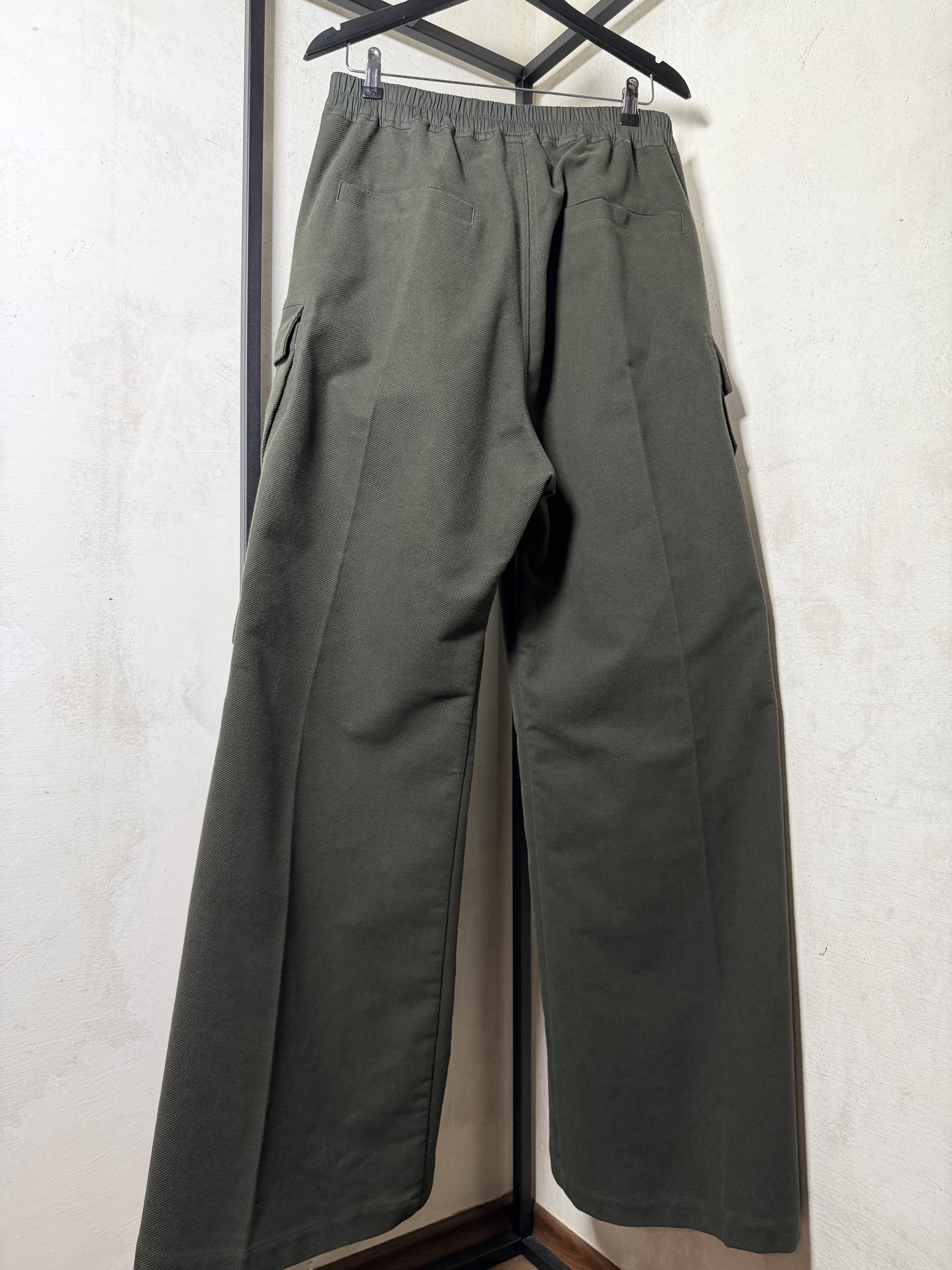 Rick Owens Rick Owens Cargobelas Woven Forest Green Pants Size US 36 / EU 52 - 10 Thumbnail