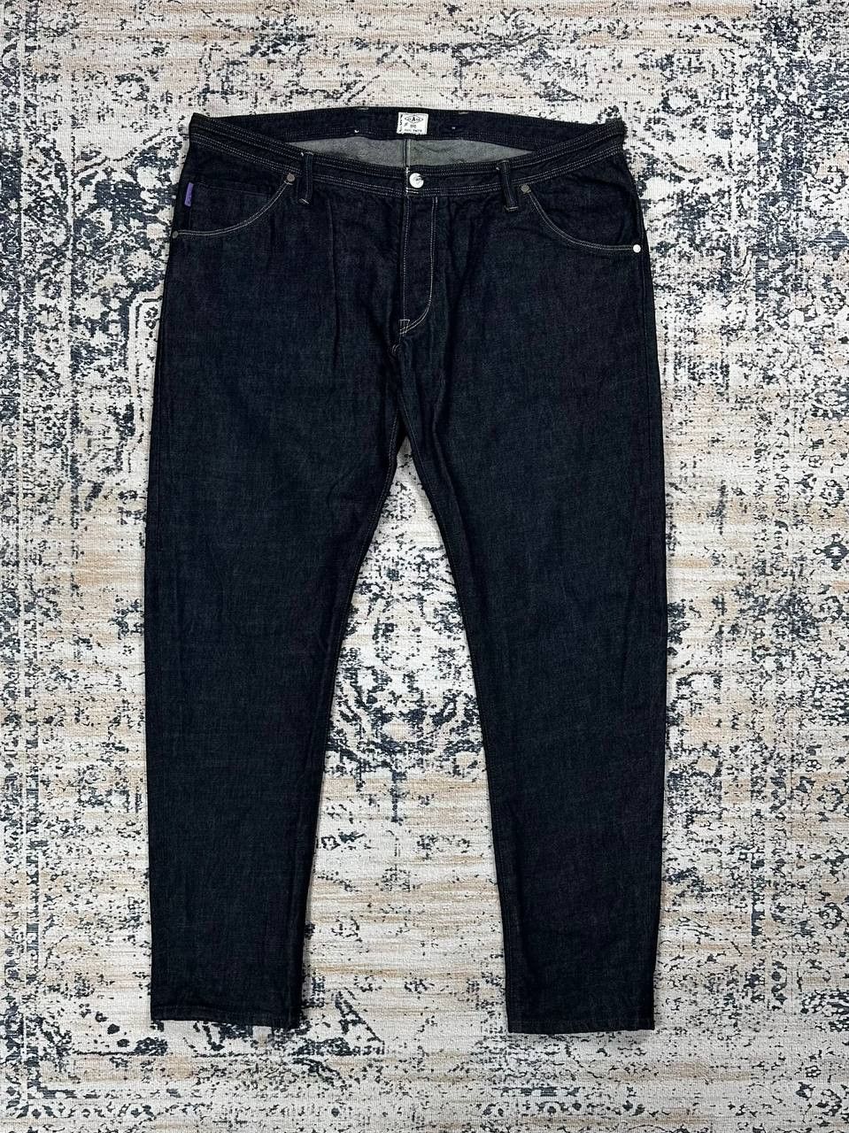 Paul Smith Paul Smith Dark Wash Fading Denim Taper Jeans Size US 38 / EU 54 - 1 Thumbnail