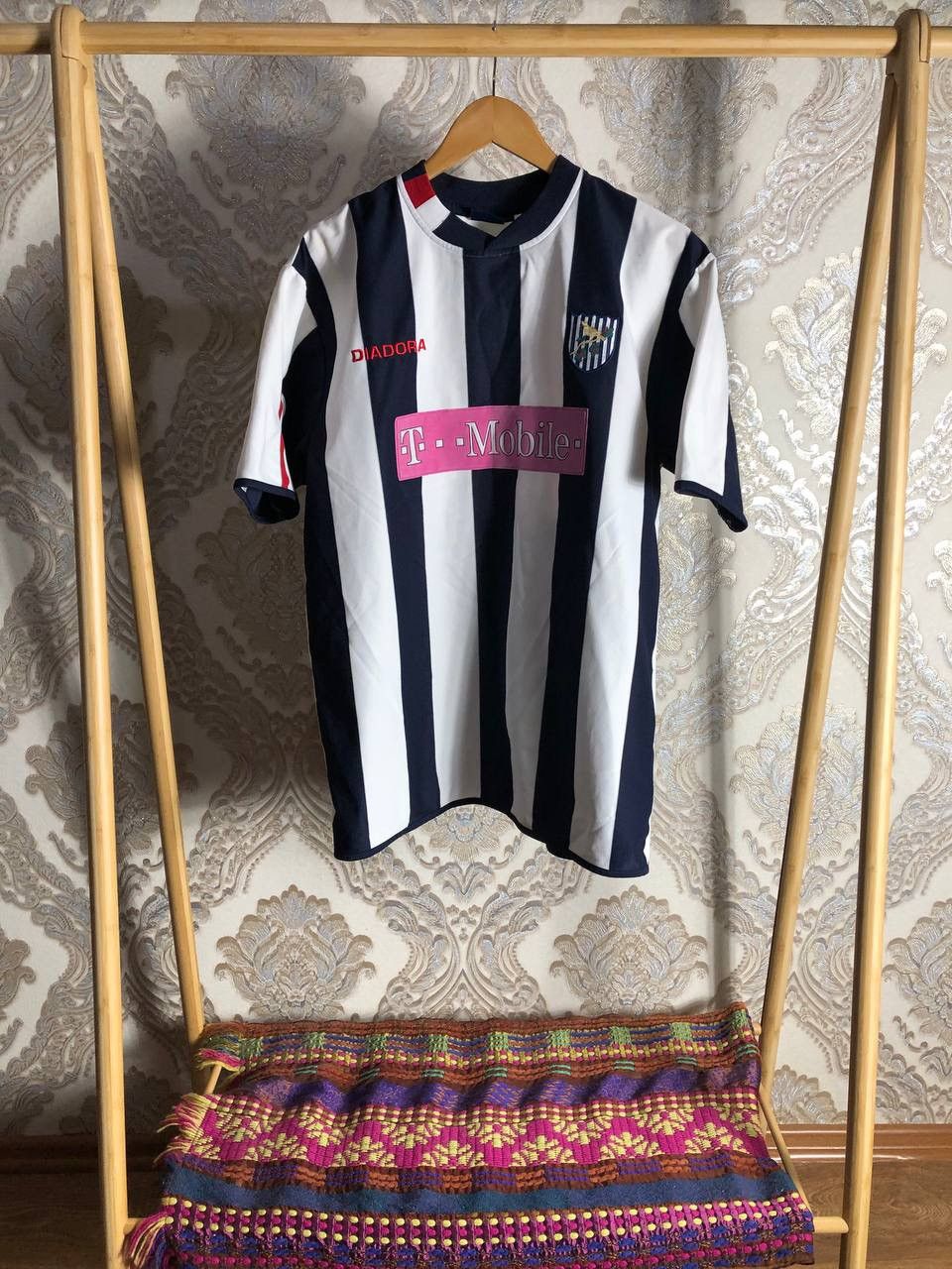 Diadora × Vintage VERY RARE DIADORA WEST BROMWICH ALBION ENGLAND SOCCER JERSEY Size US L / EU 52-54 / 3 - 1 Thumbnail