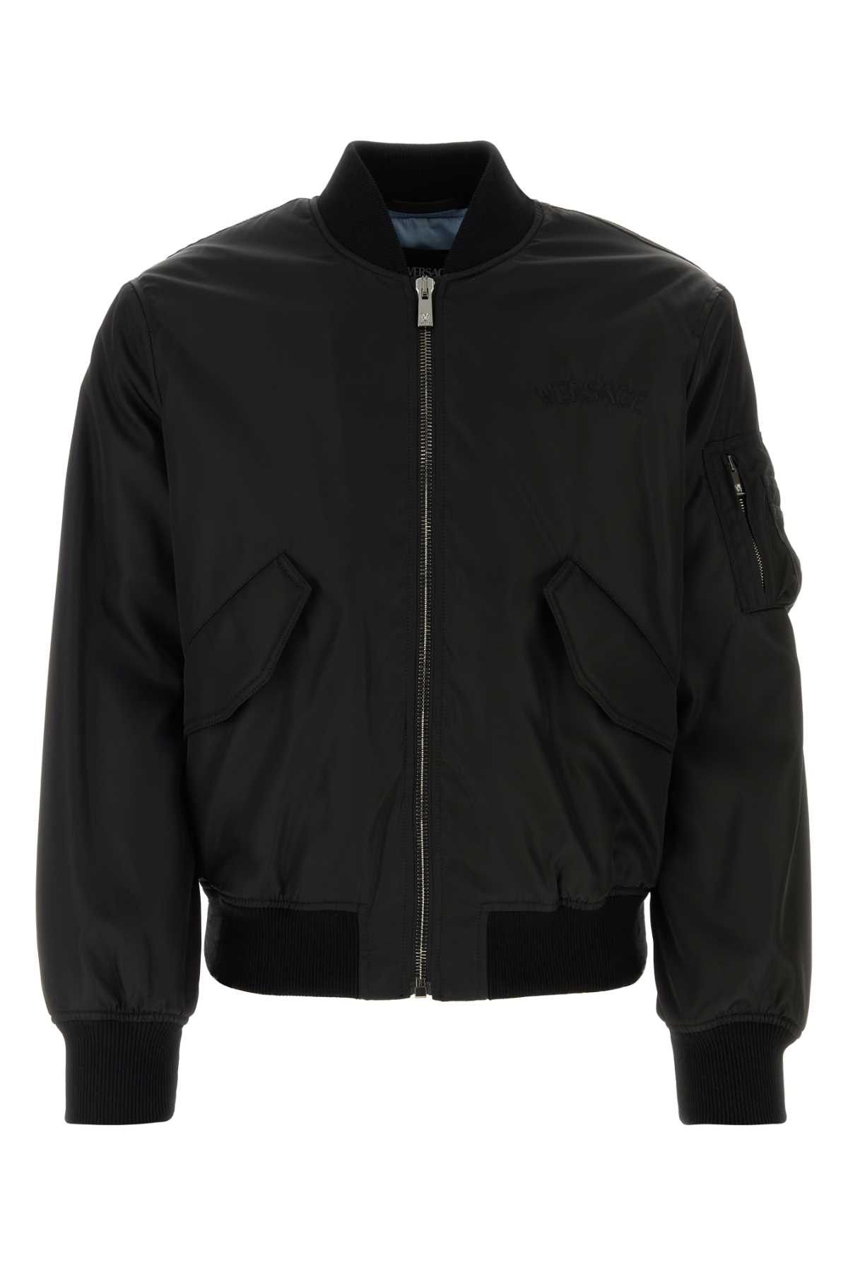 image of Versace Giubbino in Black, Men's (Size Large)