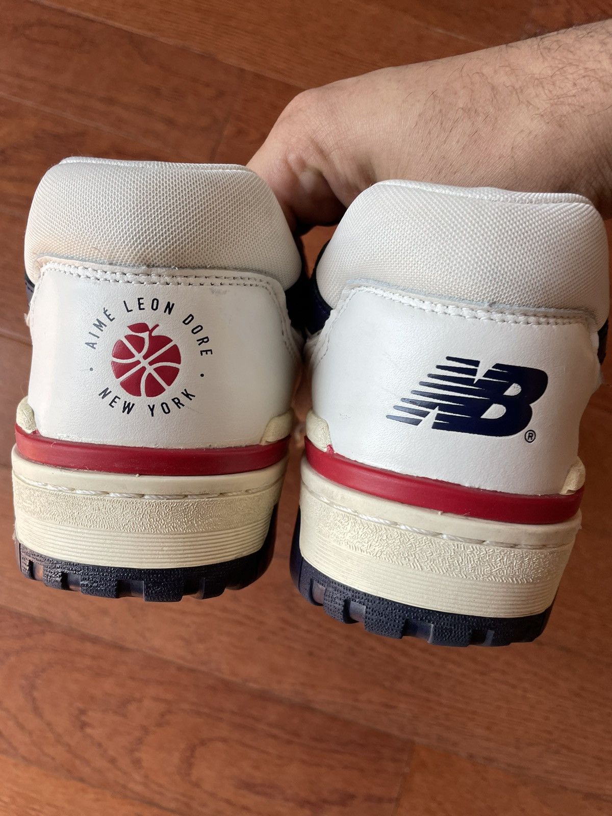 Aime Leon Dore × New Balance New Balance x Aime Leon Dore ALD 550 White Navy Red Size 10 Size US 10 / EU 43 - 8 Thumbnail