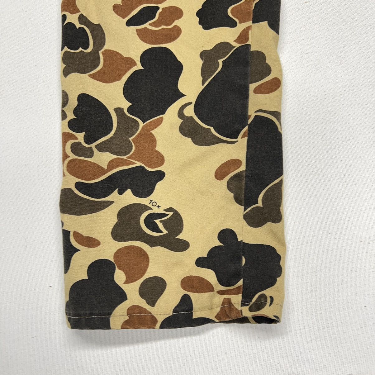 Vintage VTG 10X Cargo Pants Medium Duck Camo Brown Pocket Hunting Size US 32 / EU 48 - 3 Thumbnail