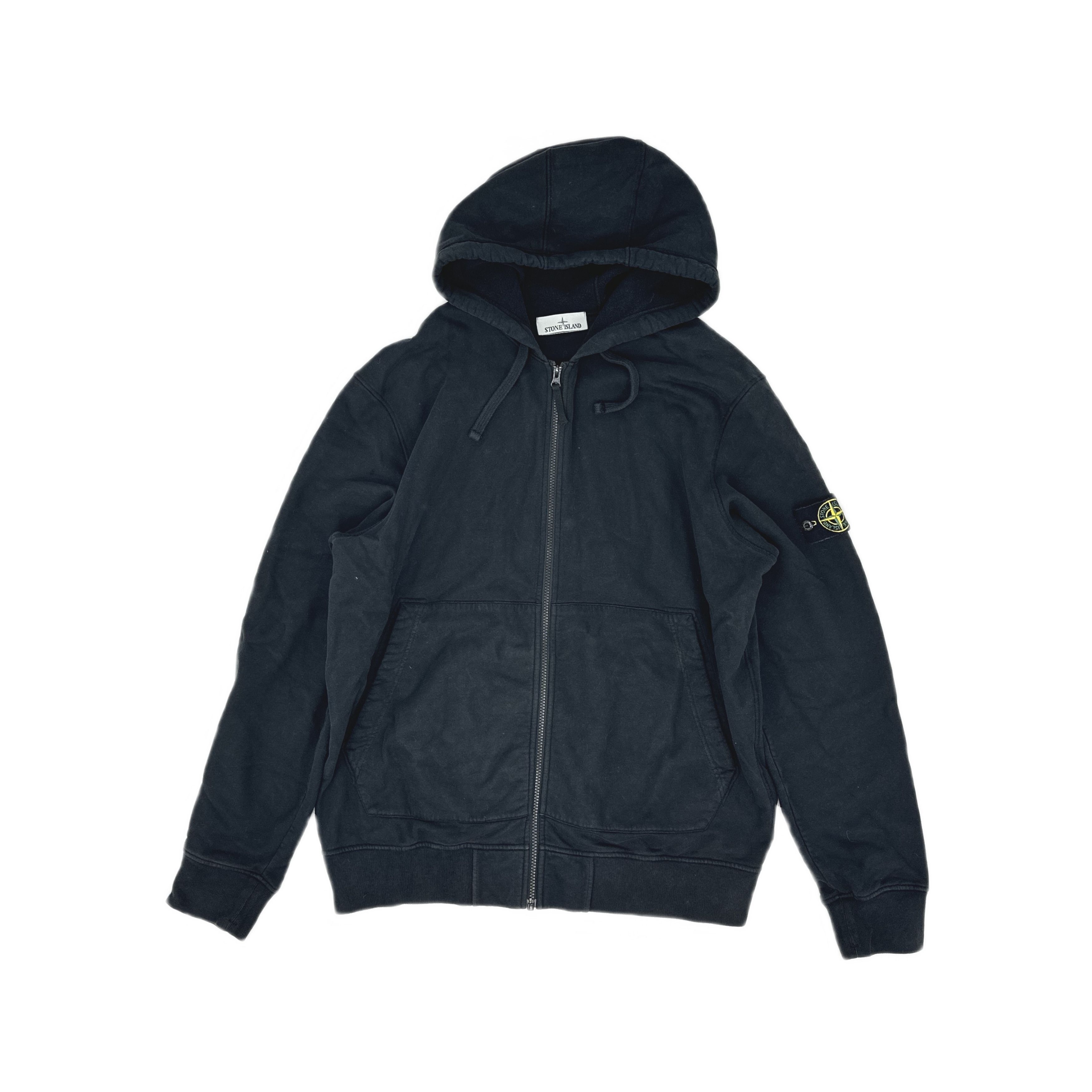 Stone Island Stone Island Logo Patch Zip Up Hoodie Size XXL Size US XXL / EU 58 / 5 - 1 Thumbnail