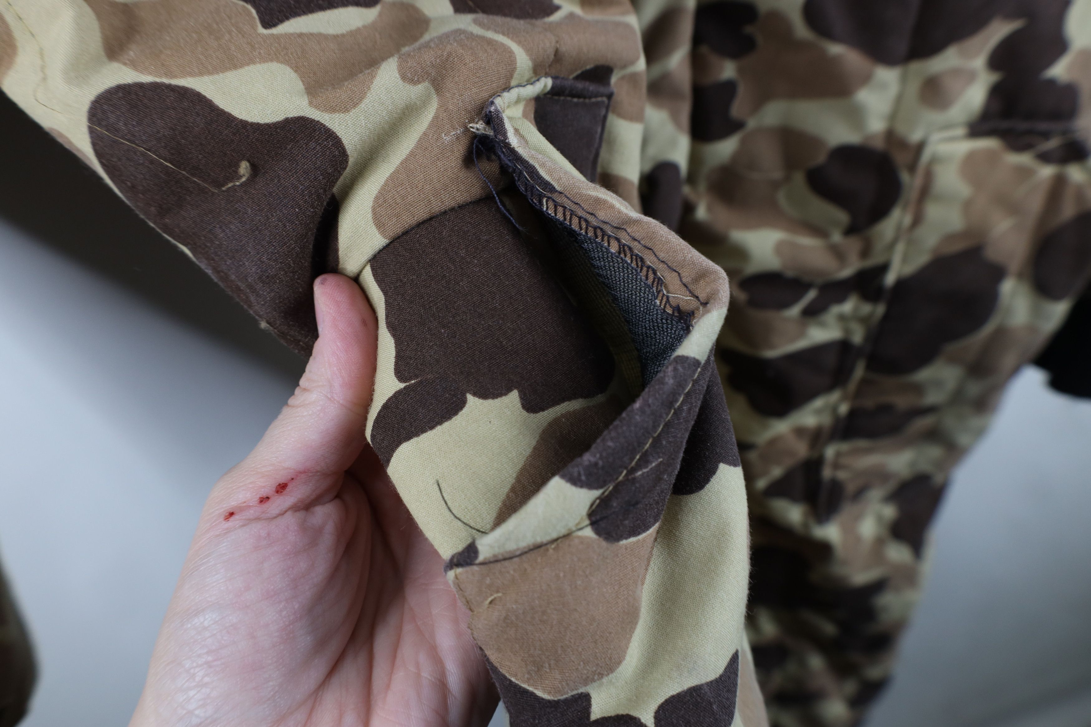 Vintage Vintage 70s 80s Insulated Frogskin Camouflage Coveralls Size US XXL / EU 58 / 5 - 19 Thumbnail