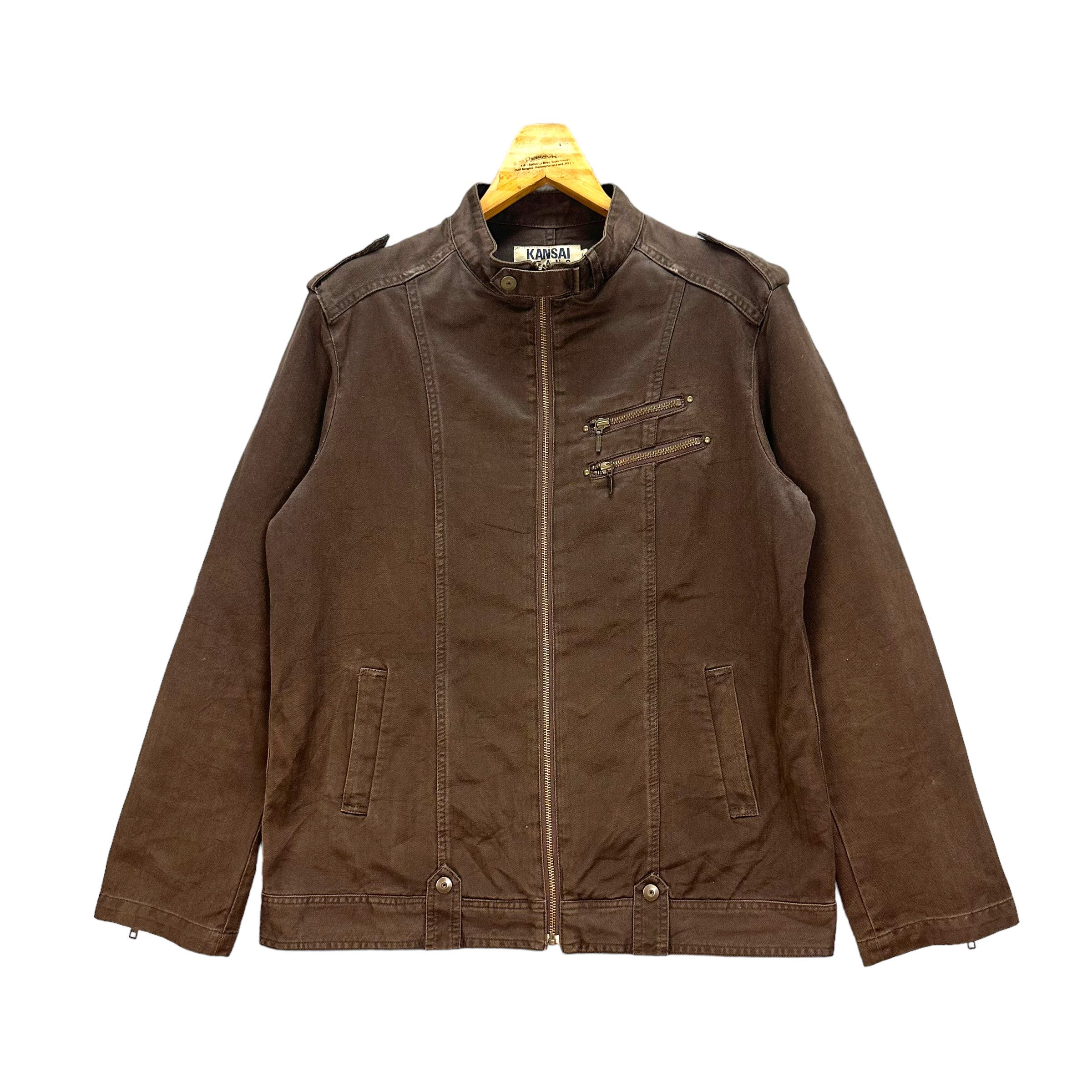 Kansai Yamamoto KANSAI JEANS CASUAL JACKET #7852-184 Size US L / EU 52-54 / 3 - 1 Thumbnail