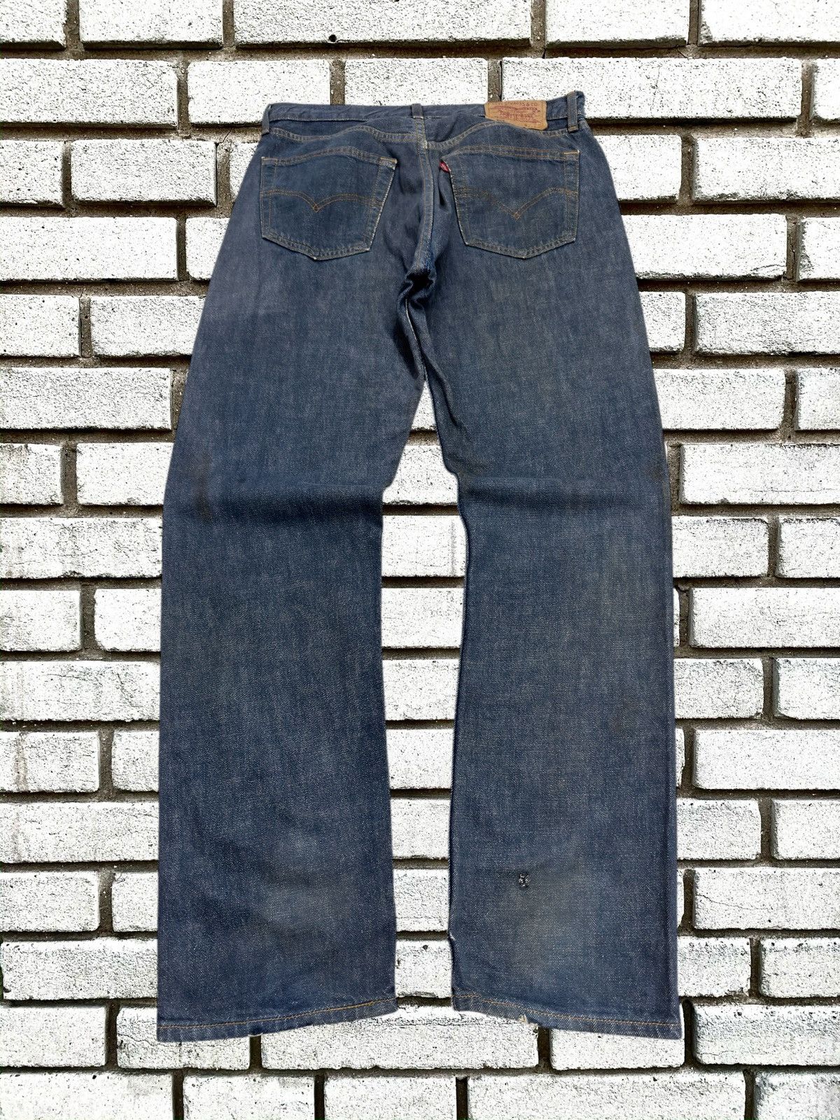 Levi's Vintage Levi’s 501 Rusty Mud Wash Distressed Jeans Size US 31 - 2 Thumbnail