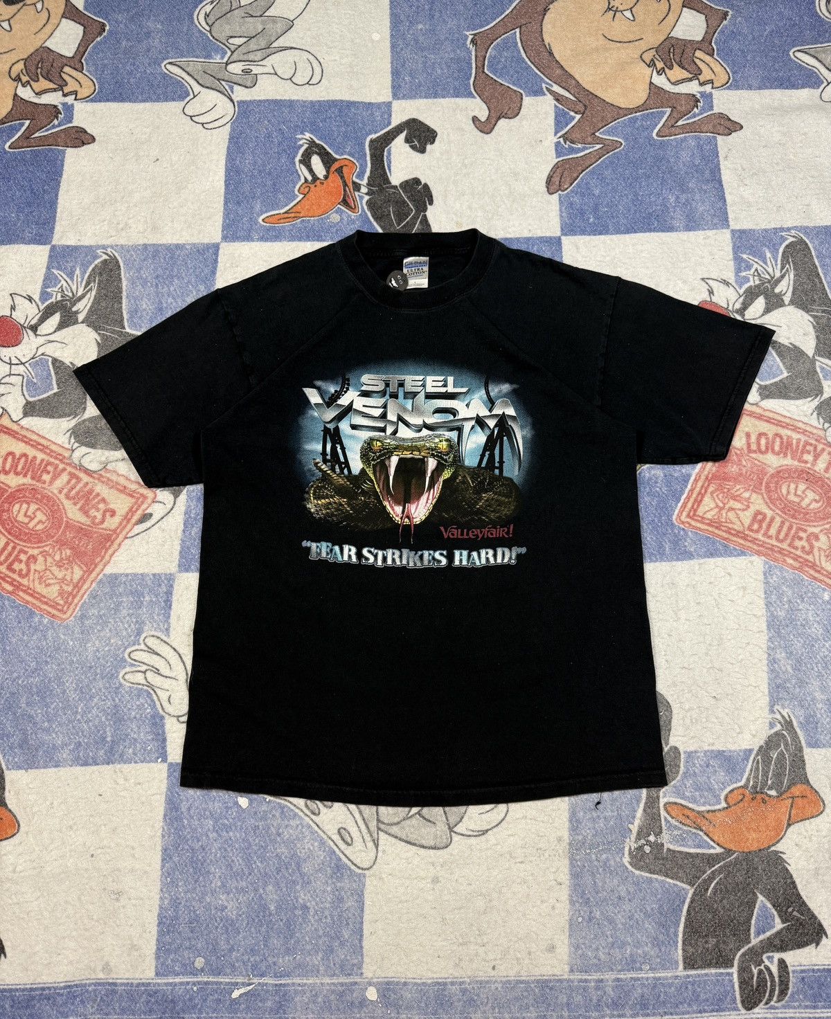 Vintage Vintage Valleyfair steel venom tee Size US L / EU 52-54 / 3 - 1 Thumbnail