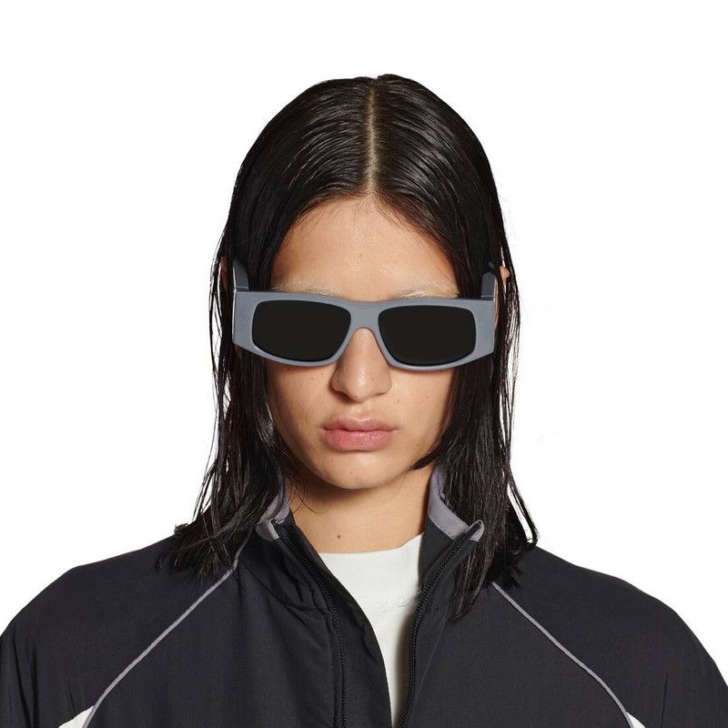 Balenciaga o1s1wg110126 Size: OS / Led Frame Sunglasses in Grey Size ONE SIZE - 5 Thumbnail