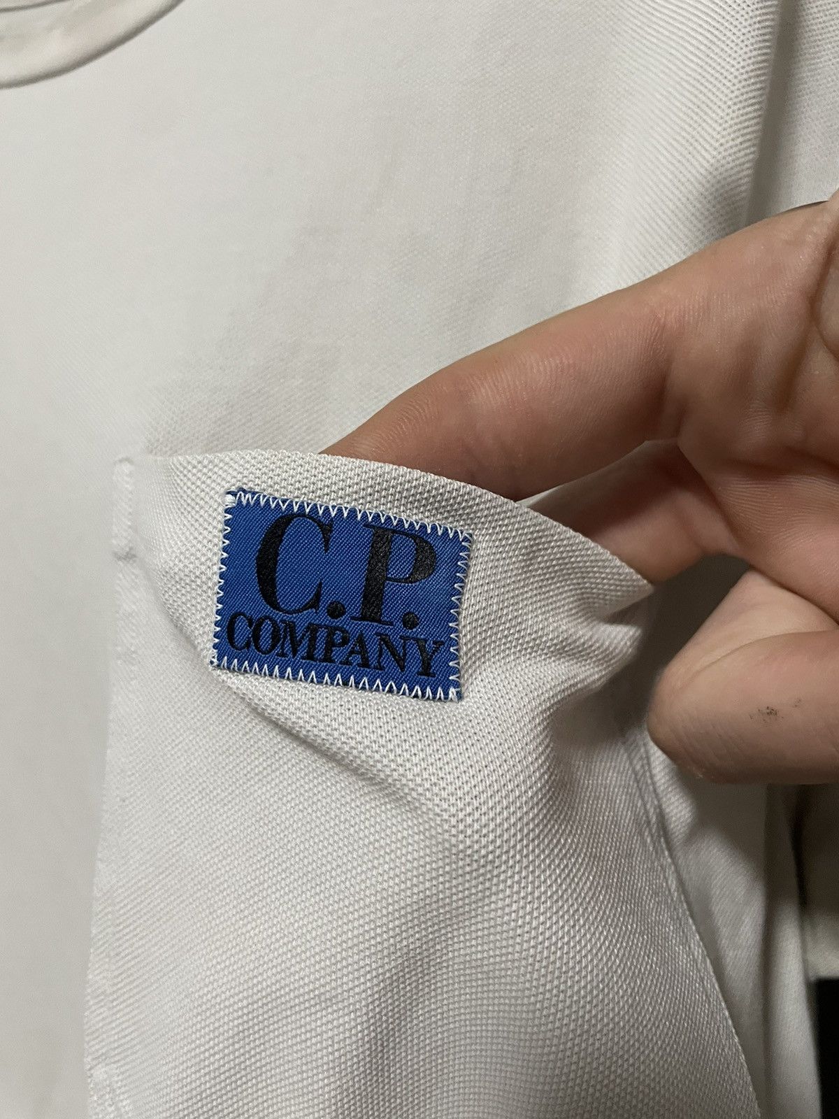 C.P. Company × Massimo Osti × Vintage CP Company SS10 Vintage Tee Pocket Logo T shirt Size US XL / EU 56 / 4 - 5 Thumbnail
