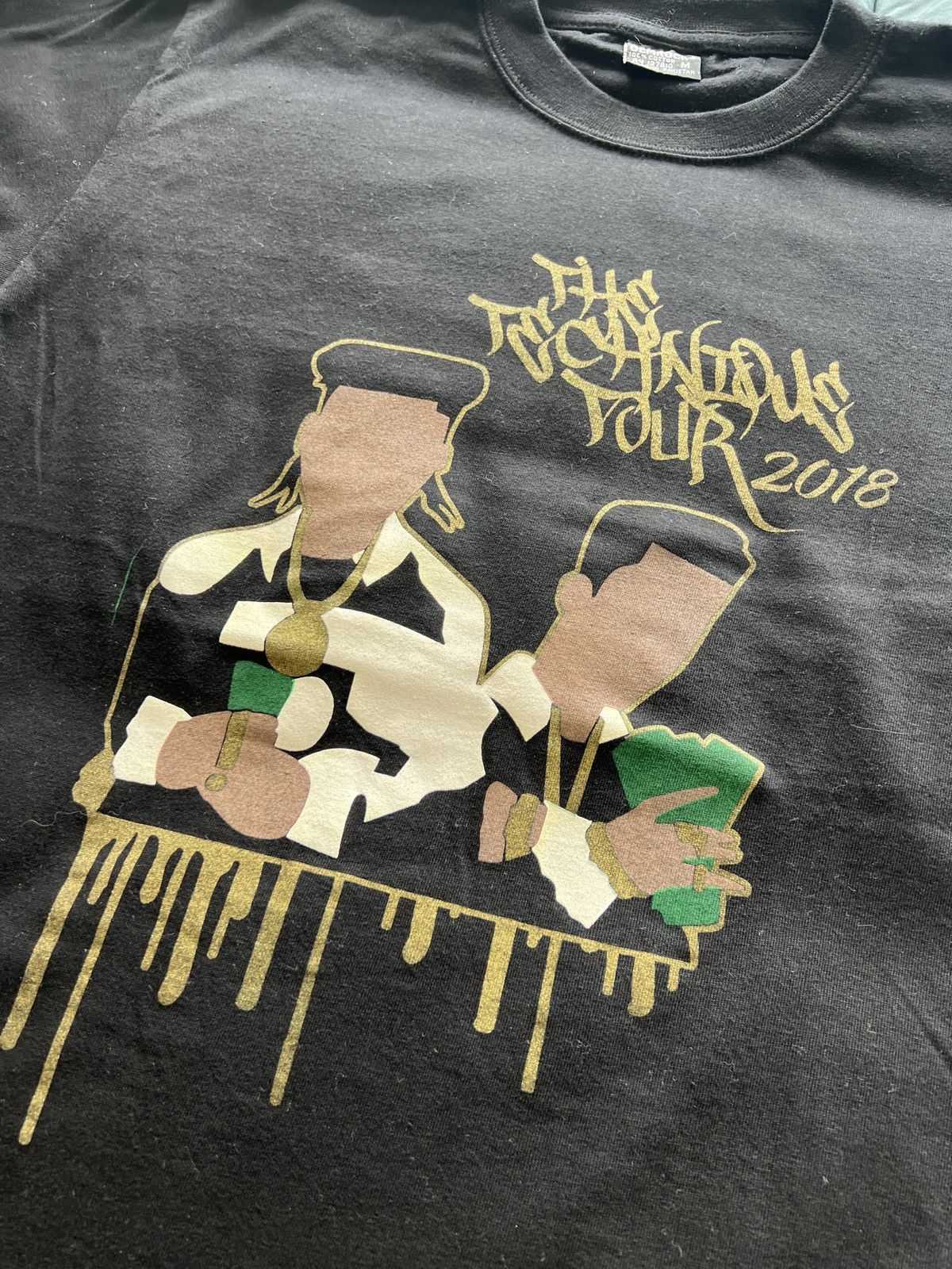 Vintage Eric B. & Rakim 2018 The Technique Tour T-Shirt Size US M / EU 48-50 / 2 - 2 Thumbnail