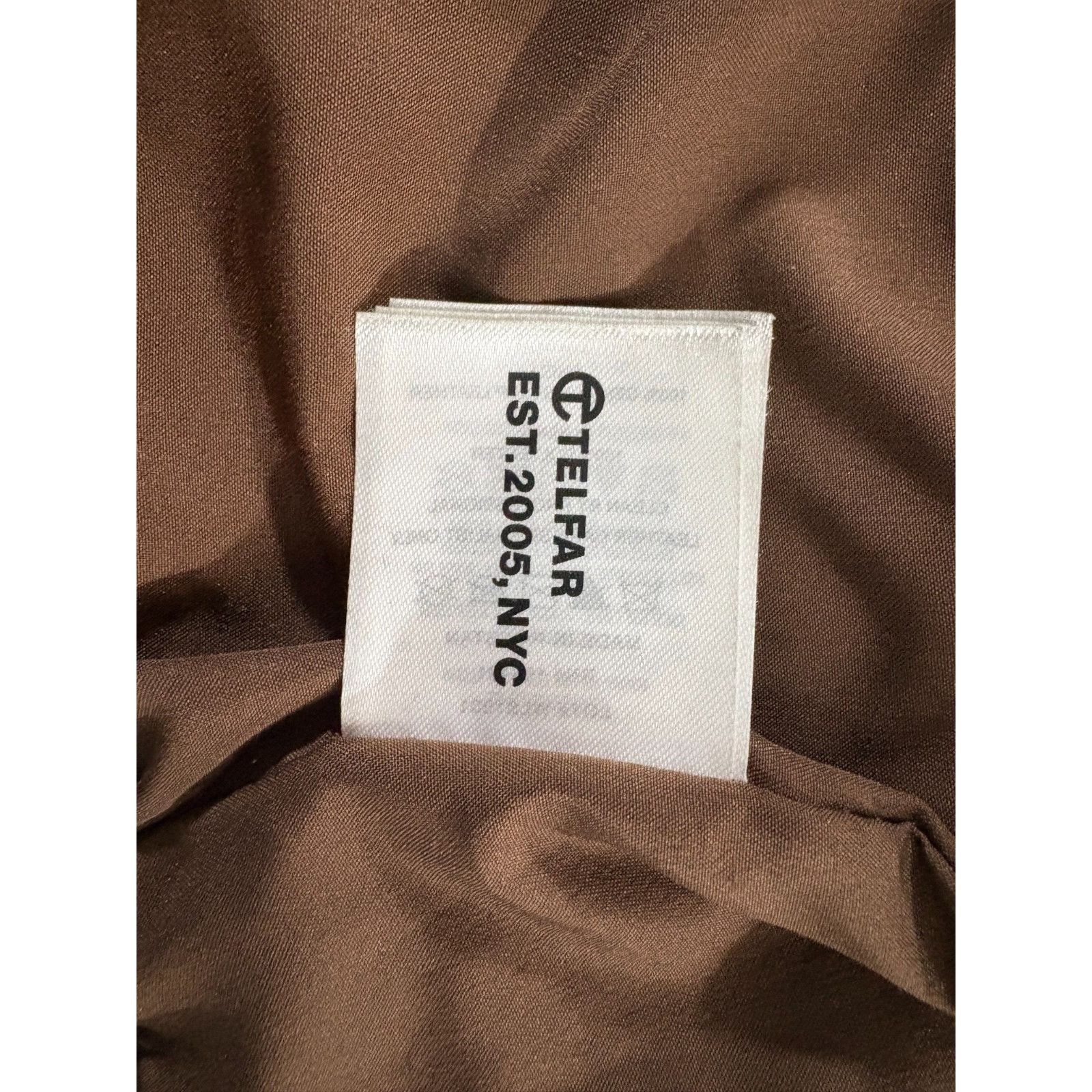 Telfar Teflar x Wilson Leather capsule leather Jacket shirt size XS Size US XS / EU 42 / 0 - 5 Thumbnail