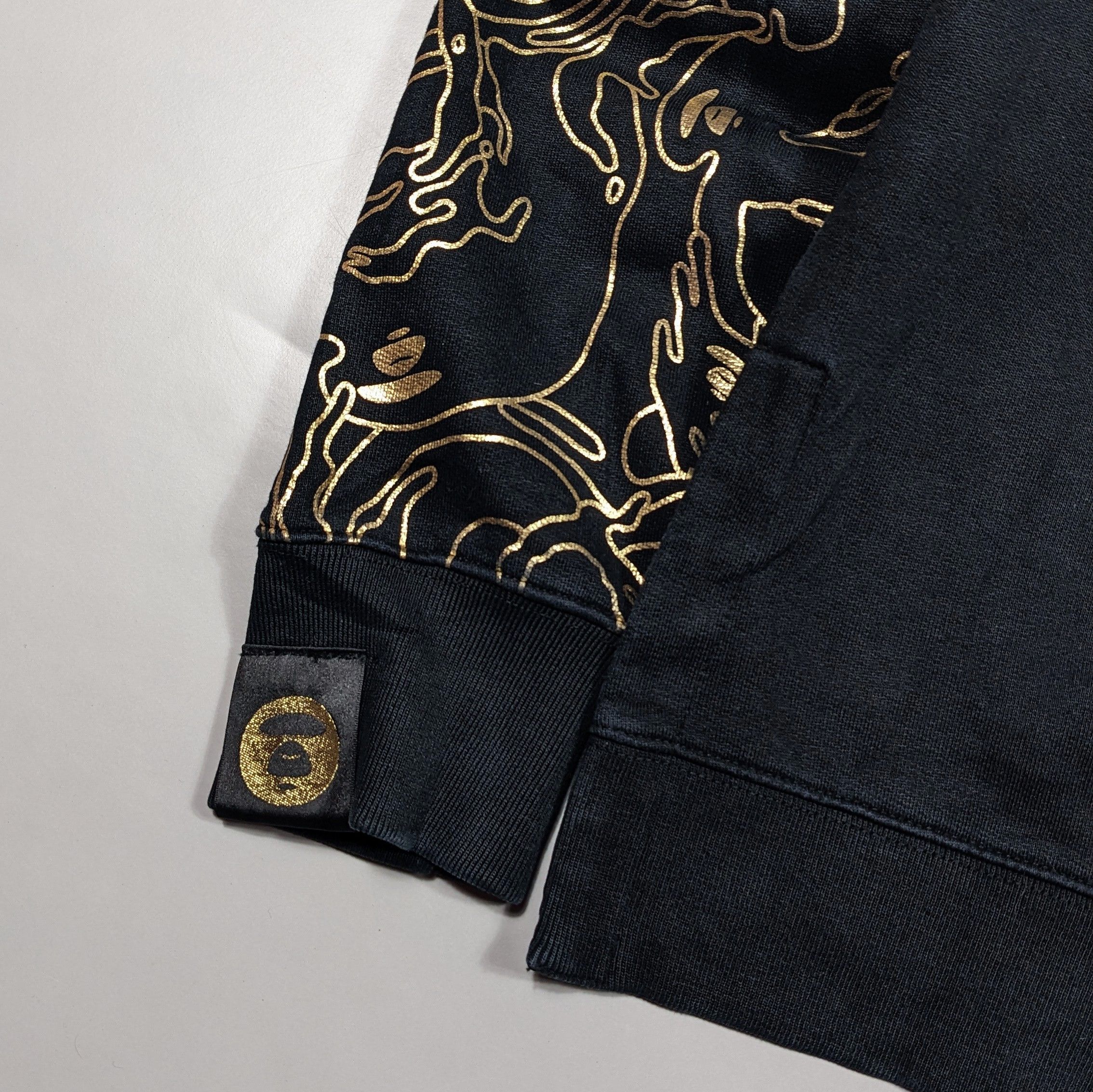 Aape × Bape Apes and Planet Earth Layered Hoodie Size US M / EU 48-50 / 2 - 7 Thumbnail