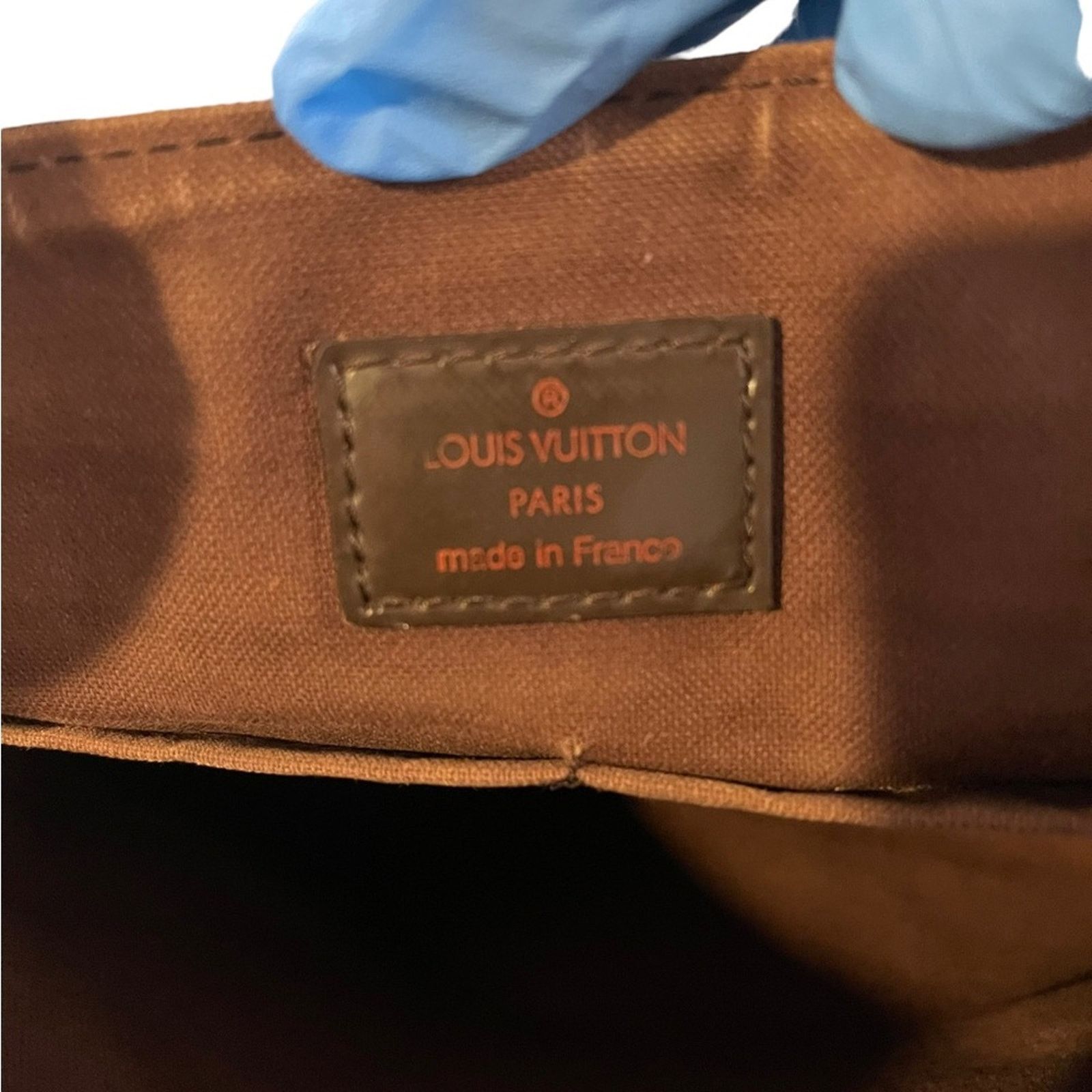 Louis Vuitton Louis Vuitton Damier Ebene Canvas District PM Bag Size ONE SIZE - 9 Thumbnail