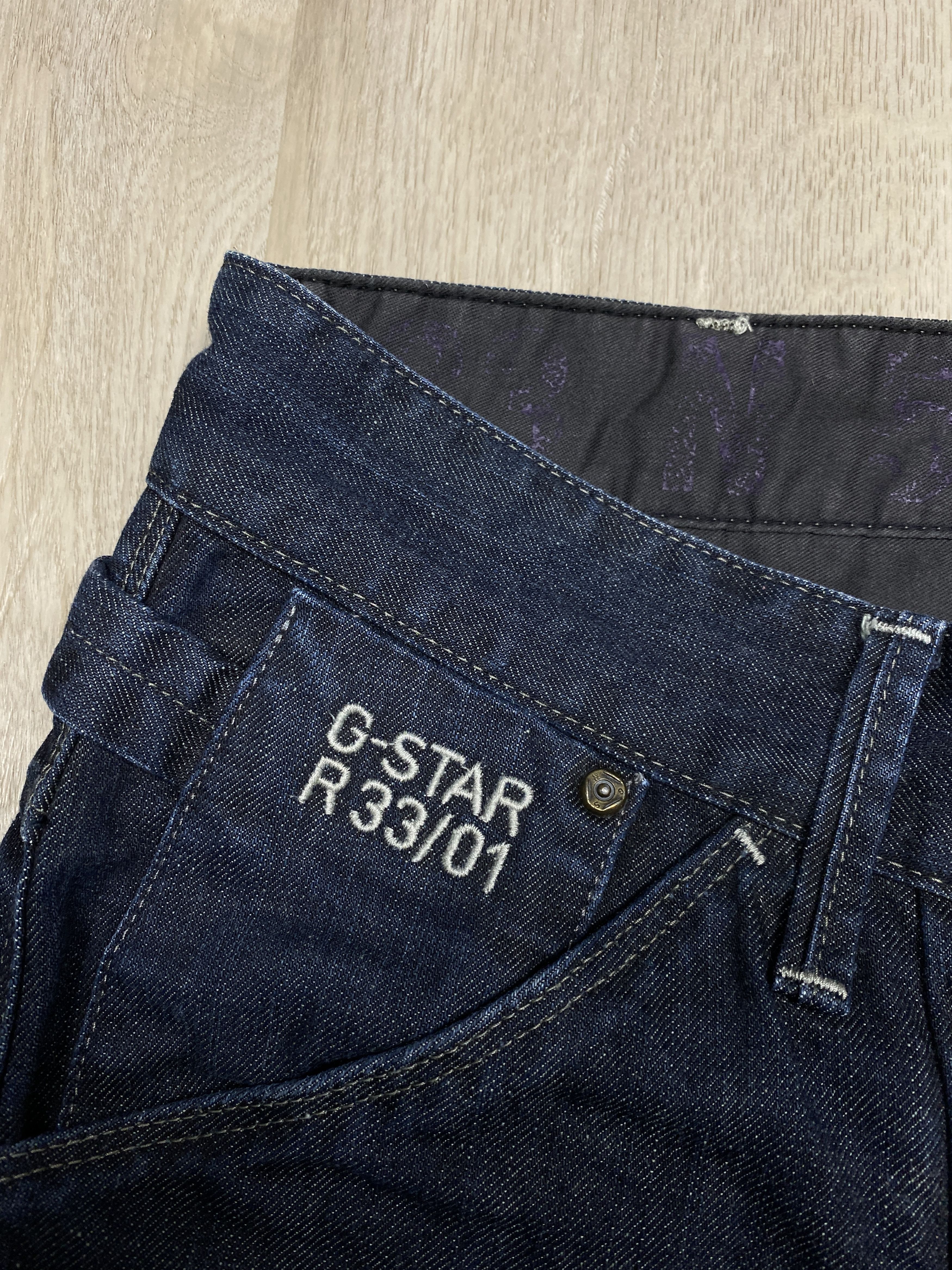 G-Star G Star Raw 5620 Vintage Denim Double Knee Pants Jeans Size US 31 - 3 Thumbnail