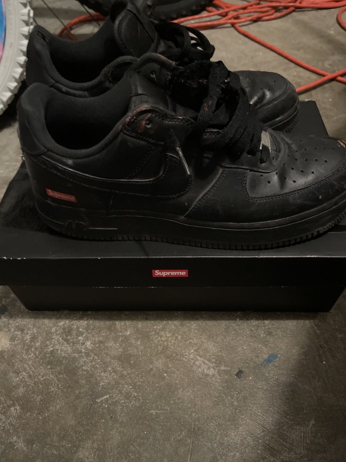 Nike × Supreme Supreme Air Force 1 Size US 9 / EU 42 - 6 Thumbnail