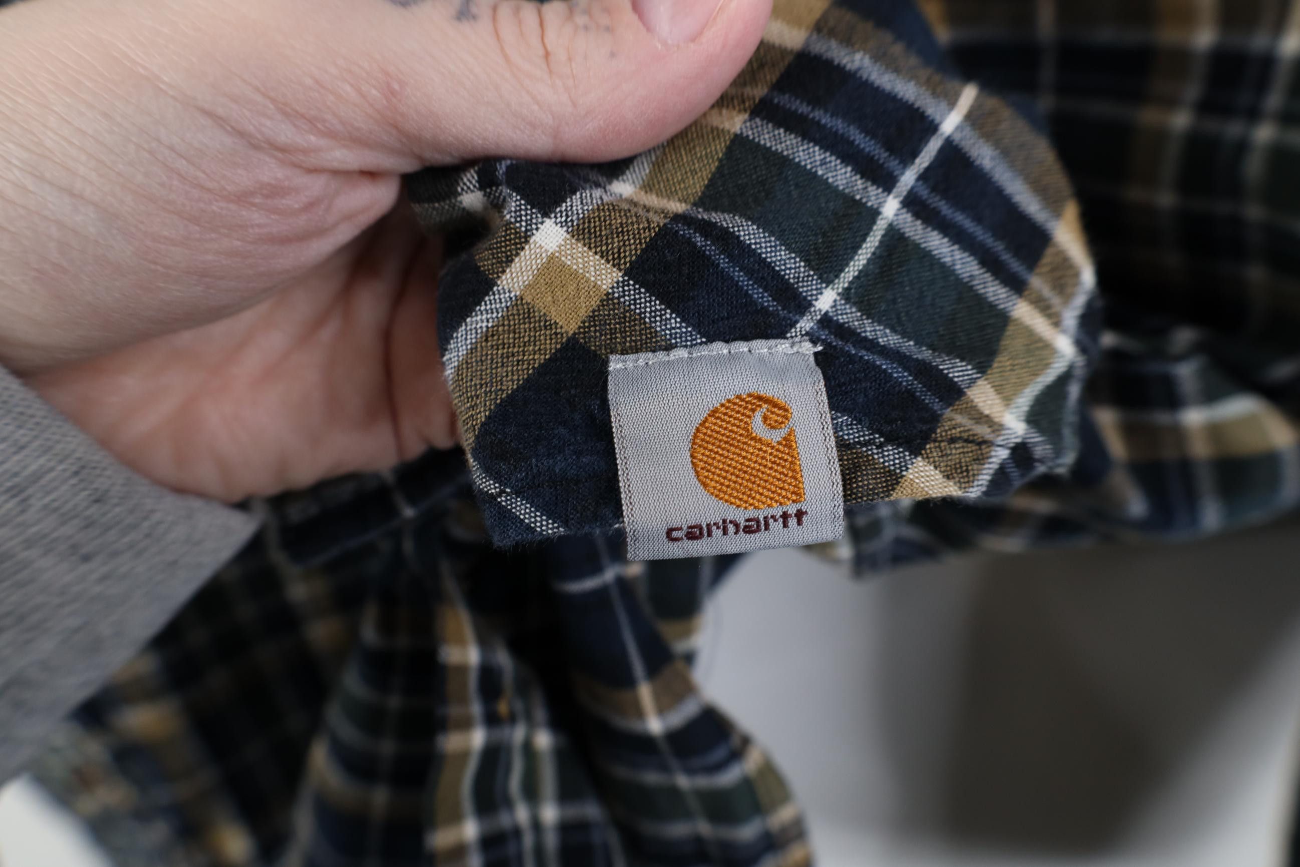 Carhartt Vintage Carhartt Flannel Collared Button Down Shirt Plaid Size US M / EU 48-50 / 2 - 5 Thumbnail