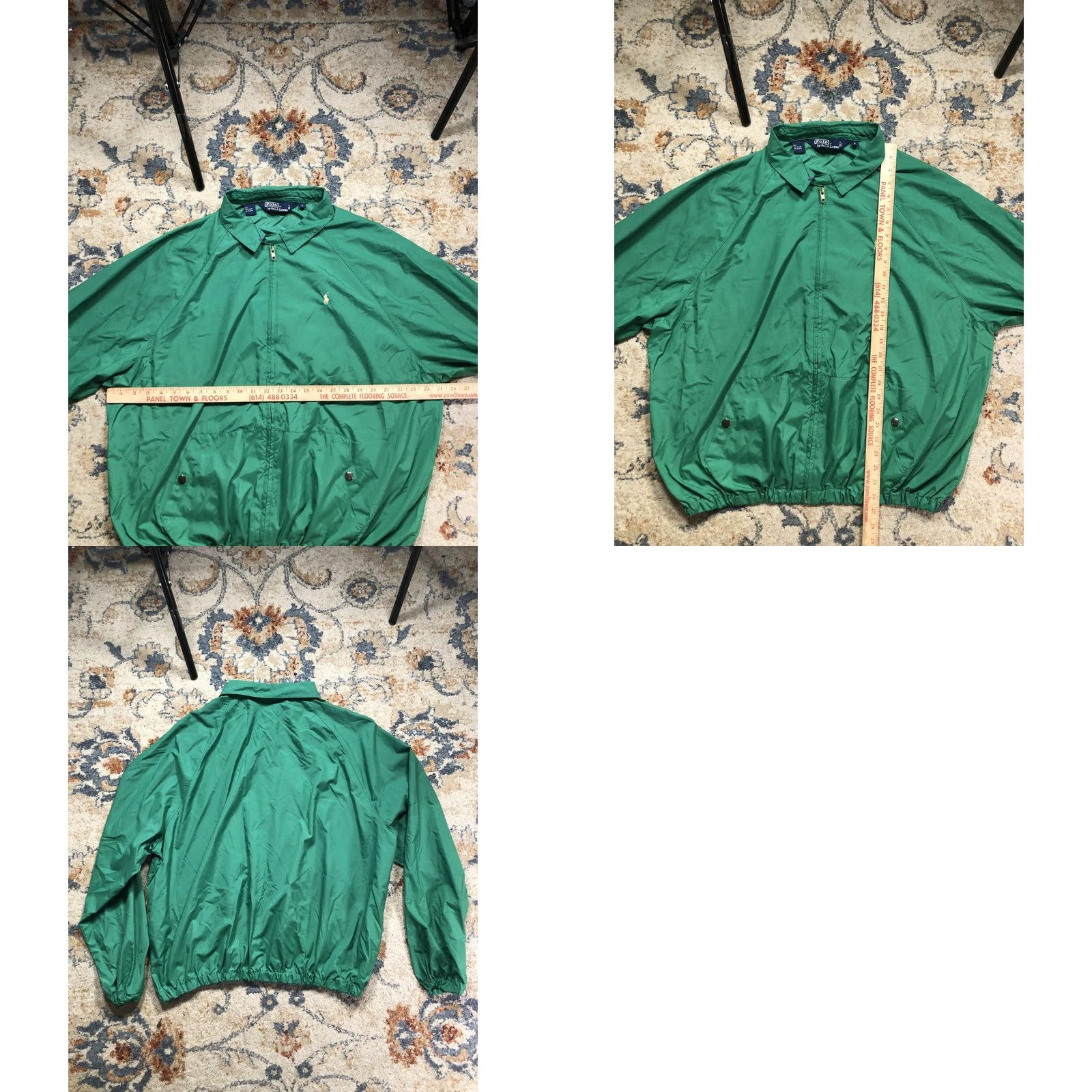 Polo Ralph Lauren Polo Ralph Lauren Jacket Mens XL Green Nylon Windbreaker Full Zip Lightweight Size US XL / EU 56 / 4 - 8 Thumbnail