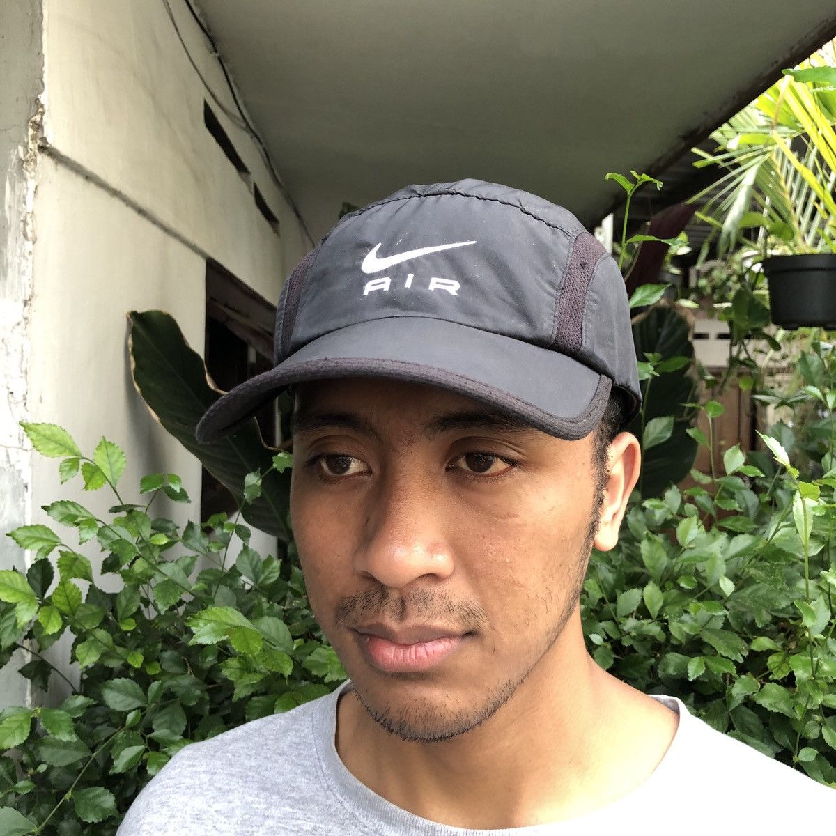 Nike Vtg y2k NIKE AIR 5panel cap Size ONE SIZE - 1 Thumbnail