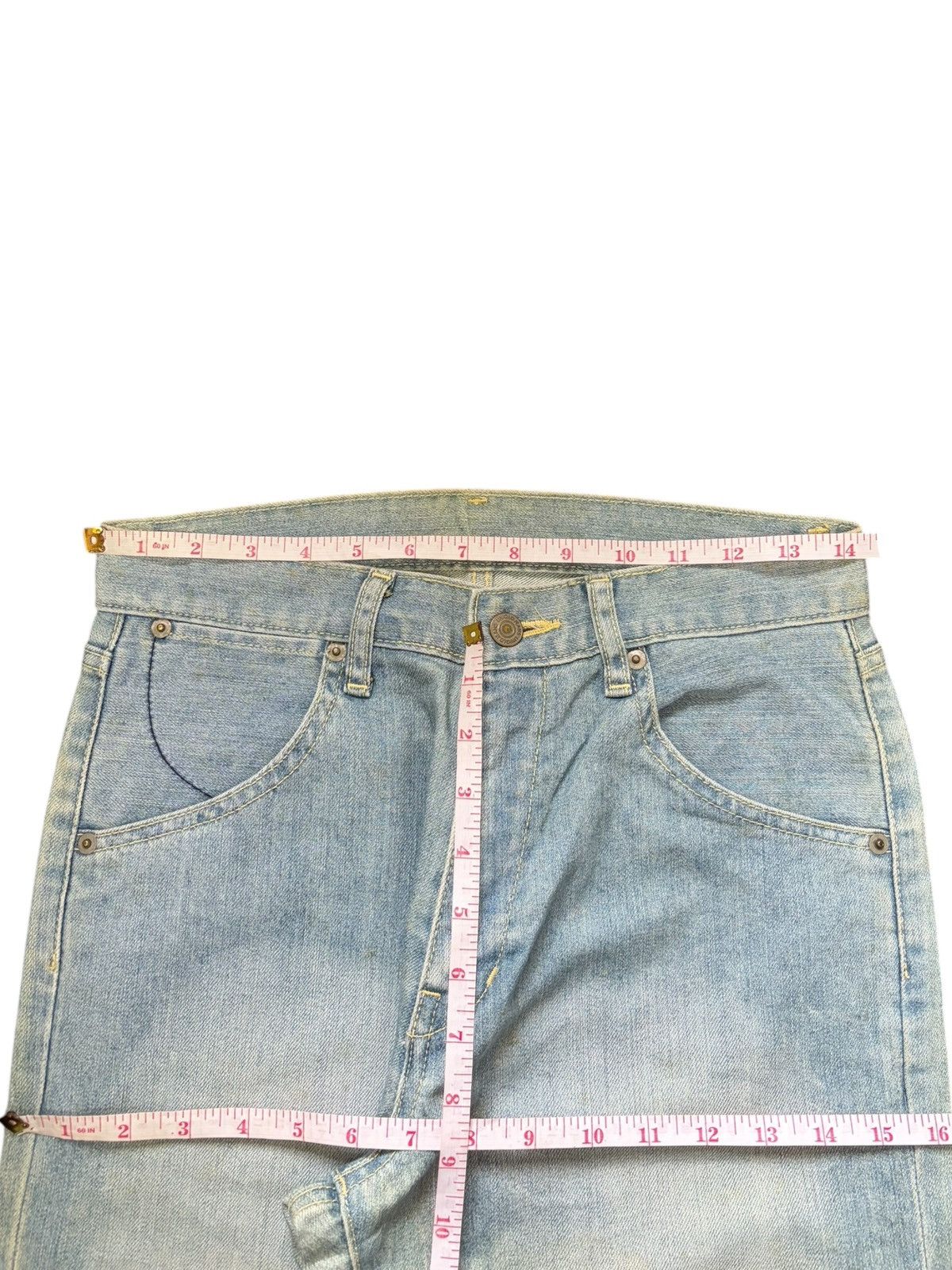 Uniqlo Vintage Japanese Uniqlo Mud Wash Flare Jeans Size US 28 / EU 44 - 6 Thumbnail