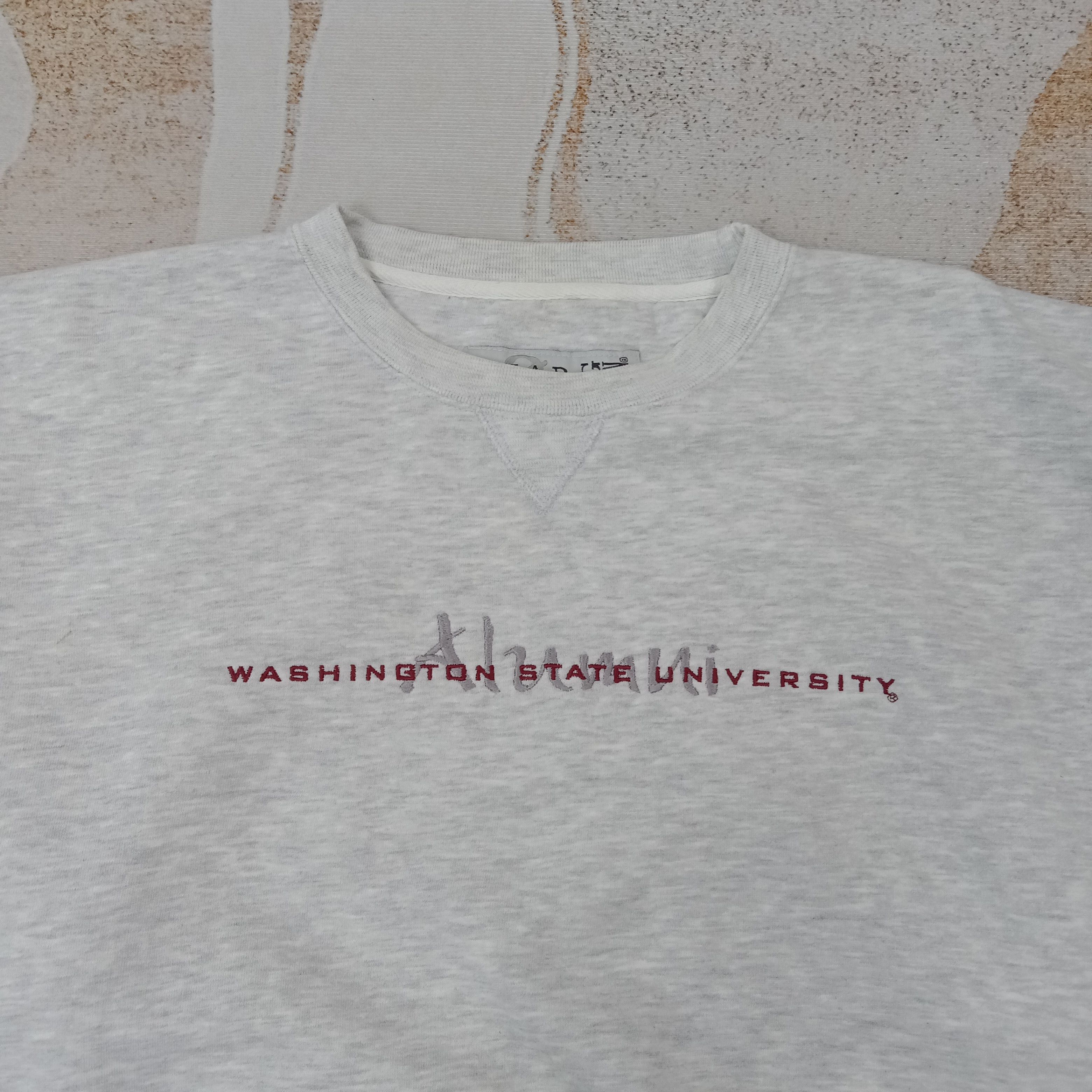 Vintage Washington State University Sweatshirt C266N6 Size US XL / EU 56 / 4 - 2 Thumbnail