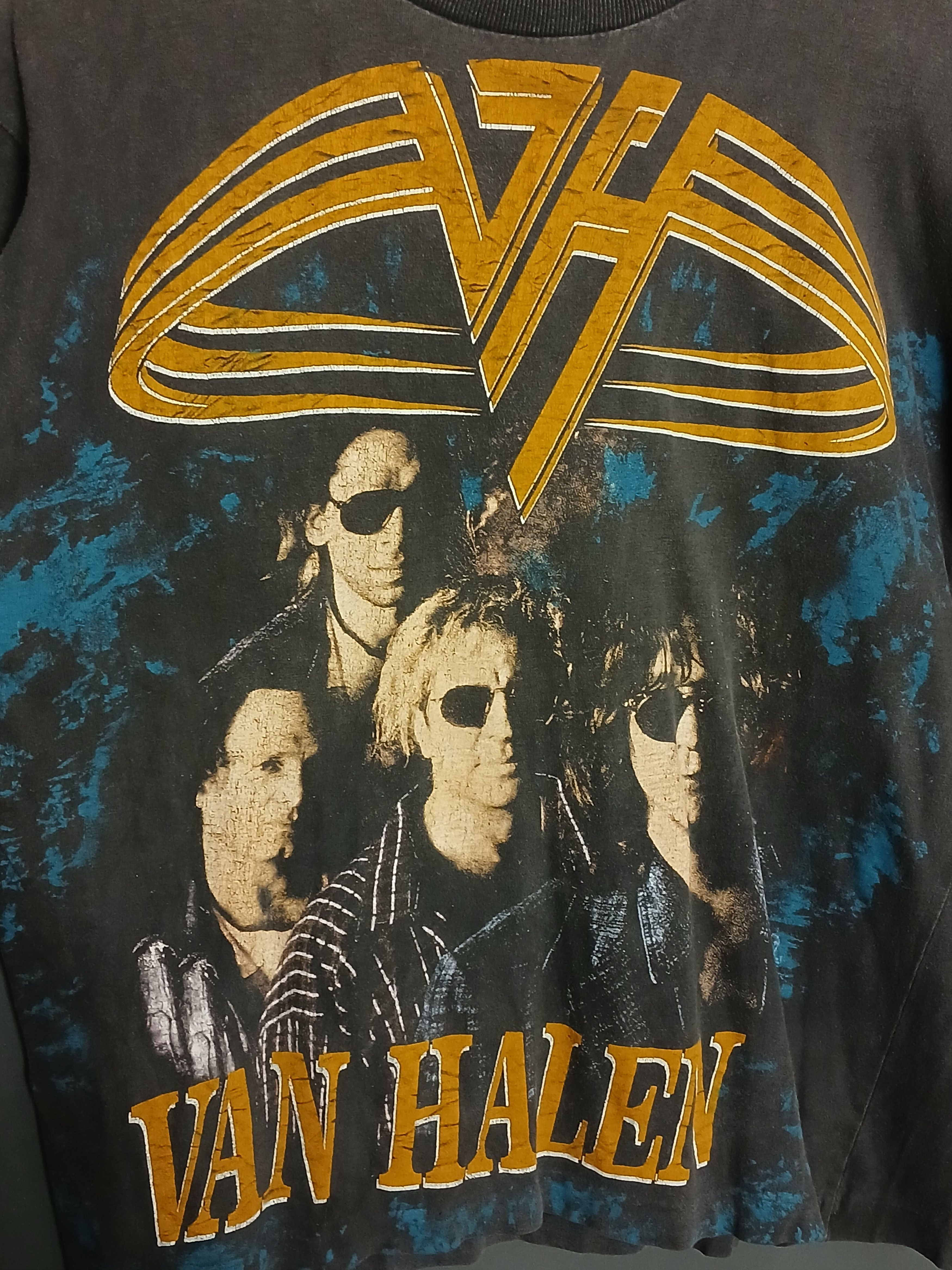 Band Tees × Vintage Vintage Van Halen Single Stitch T-Shirt Size US M / EU 48-50 / 2 - 3 Thumbnail