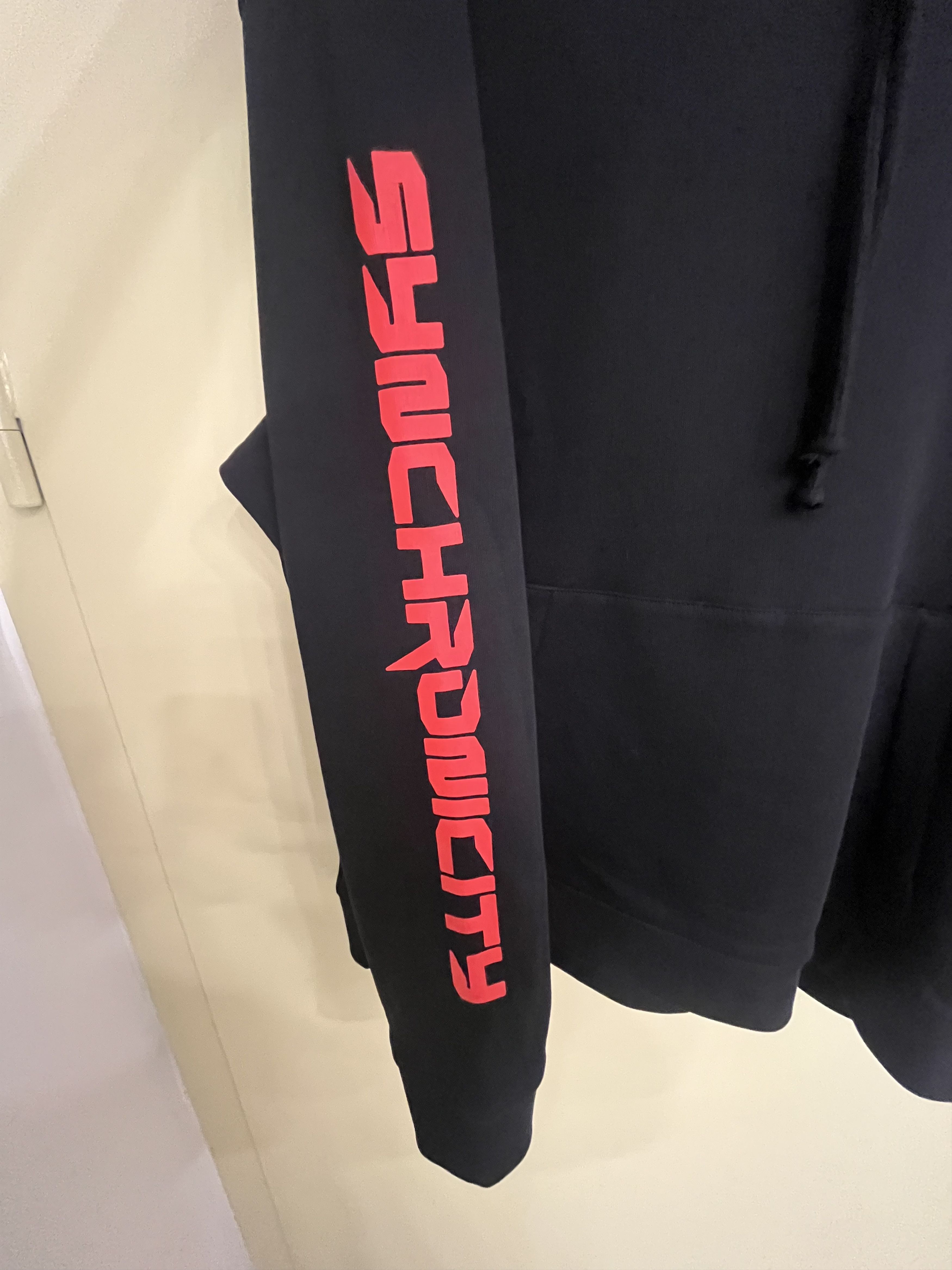 Raf Simons Raf Simons “Synchronicity” Print Hoodie – Black – Size S Size US S / EU 44-46 / 1 - 7 Thumbnail