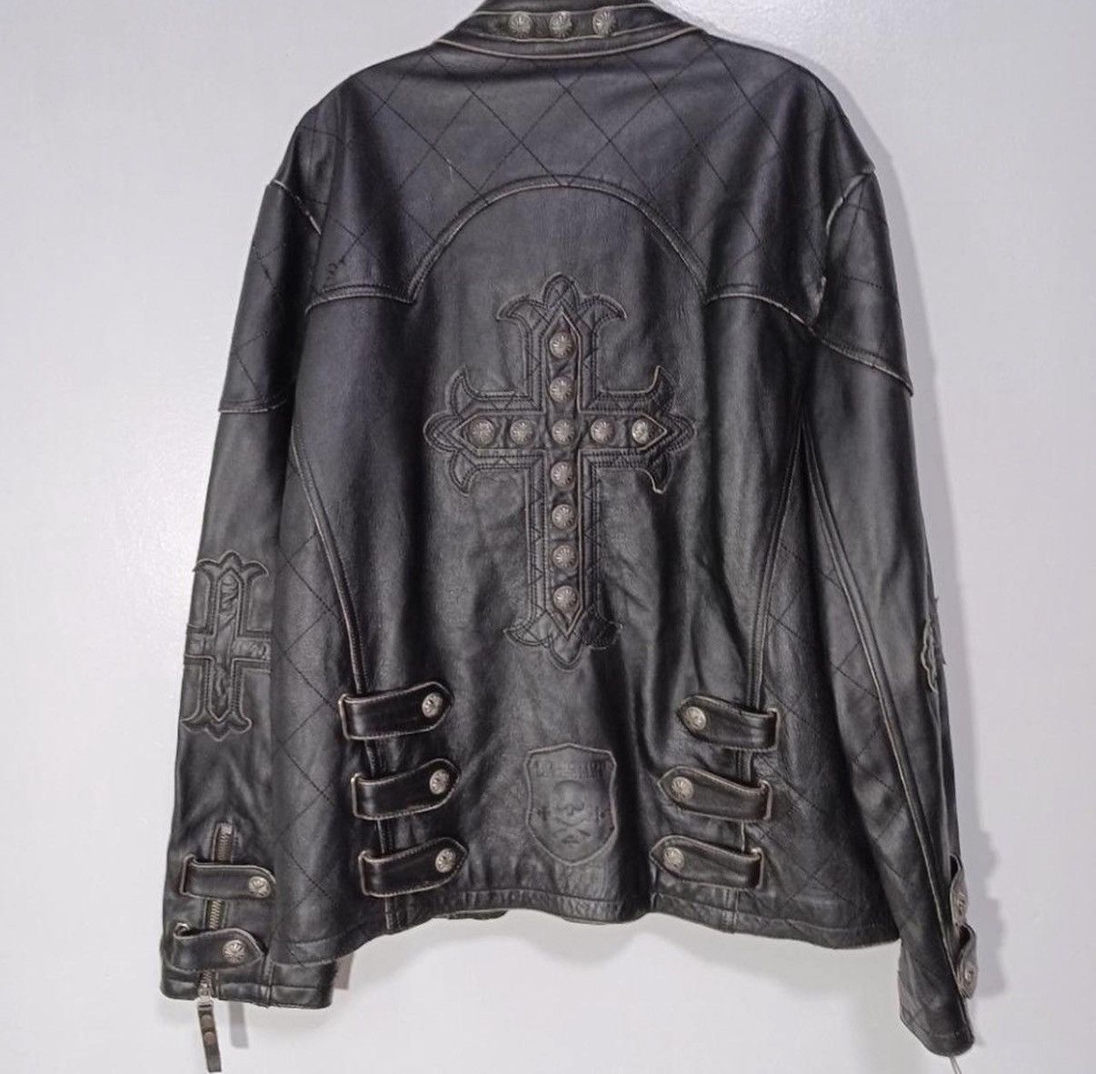 Affliction Affliction rare leather jacket Size US XXL / EU 58 / 5 - 1 Thumbnail